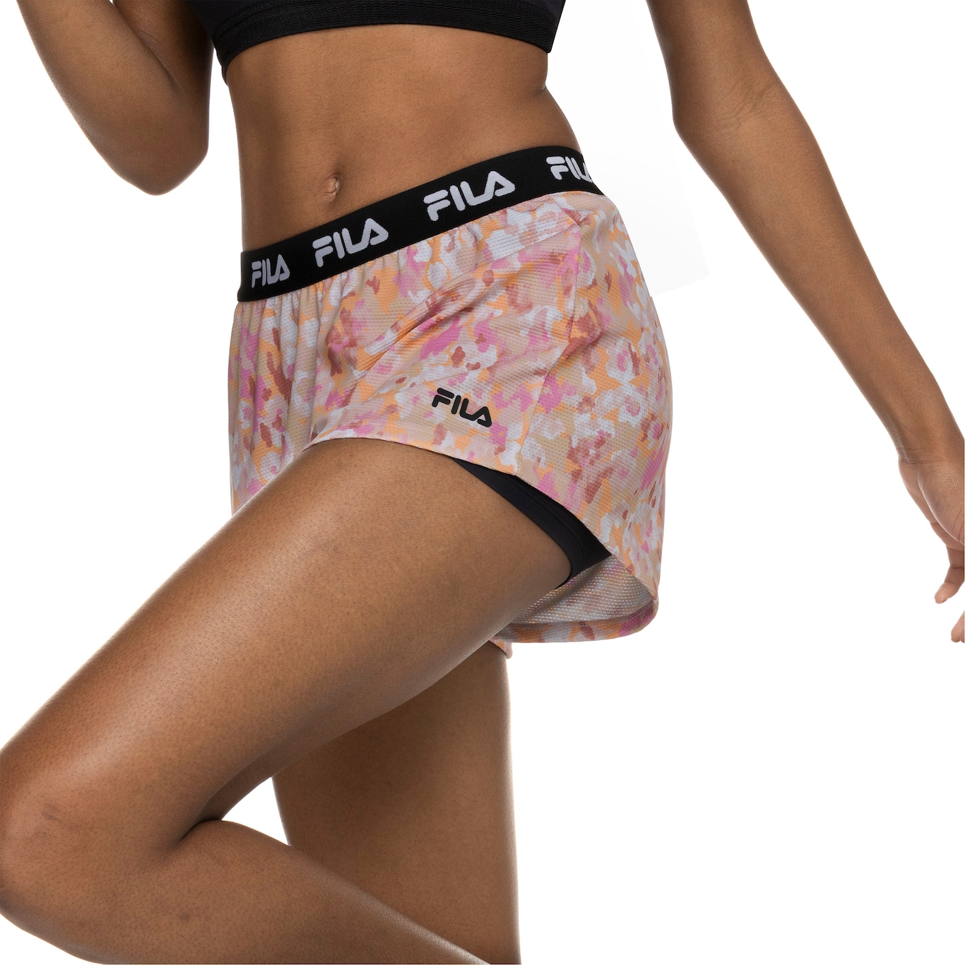 Shorts Feminino Fila Flow Elastic - Foto 6