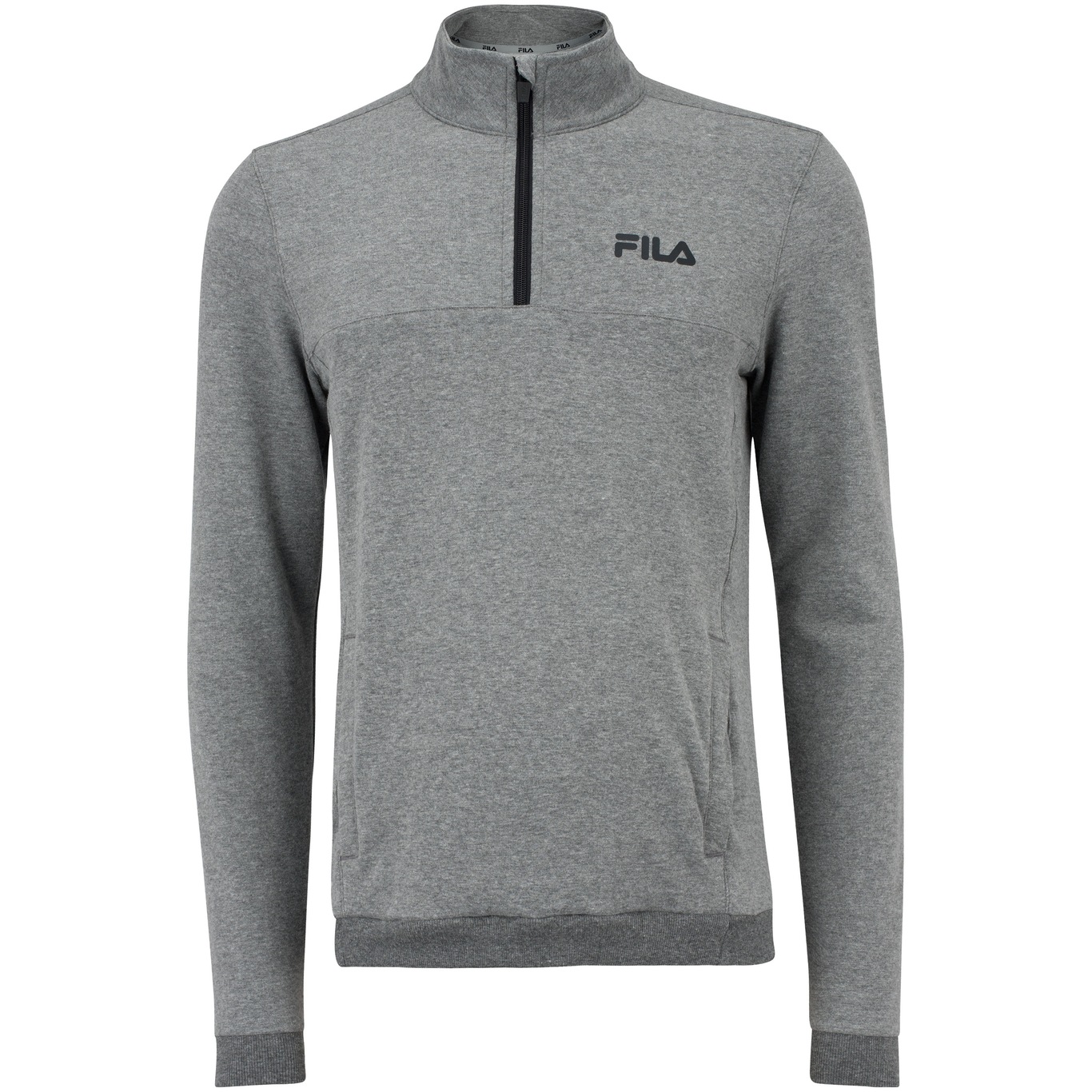 Blusão de Moletom sem Capuz Fila Comfort Zip - Masculino - Foto 1