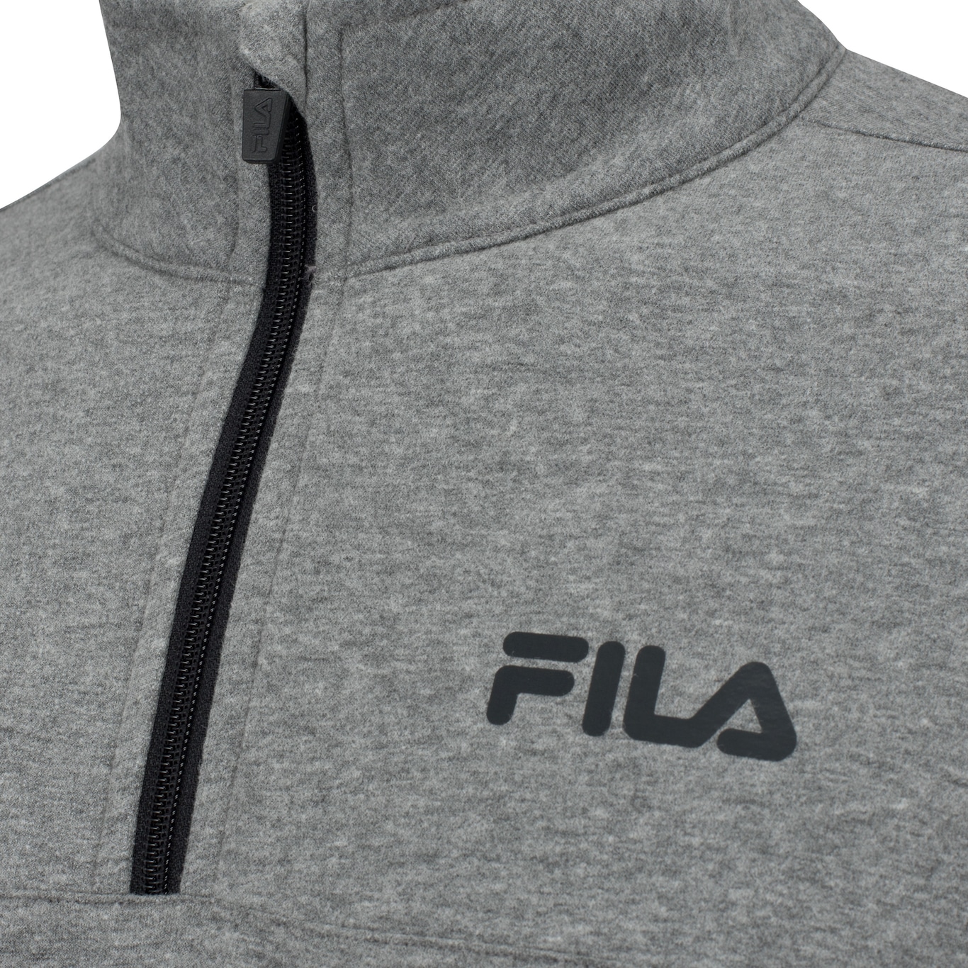 Blusão de Moletom sem Capuz Fila Comfort Zip - Masculino - Foto 3