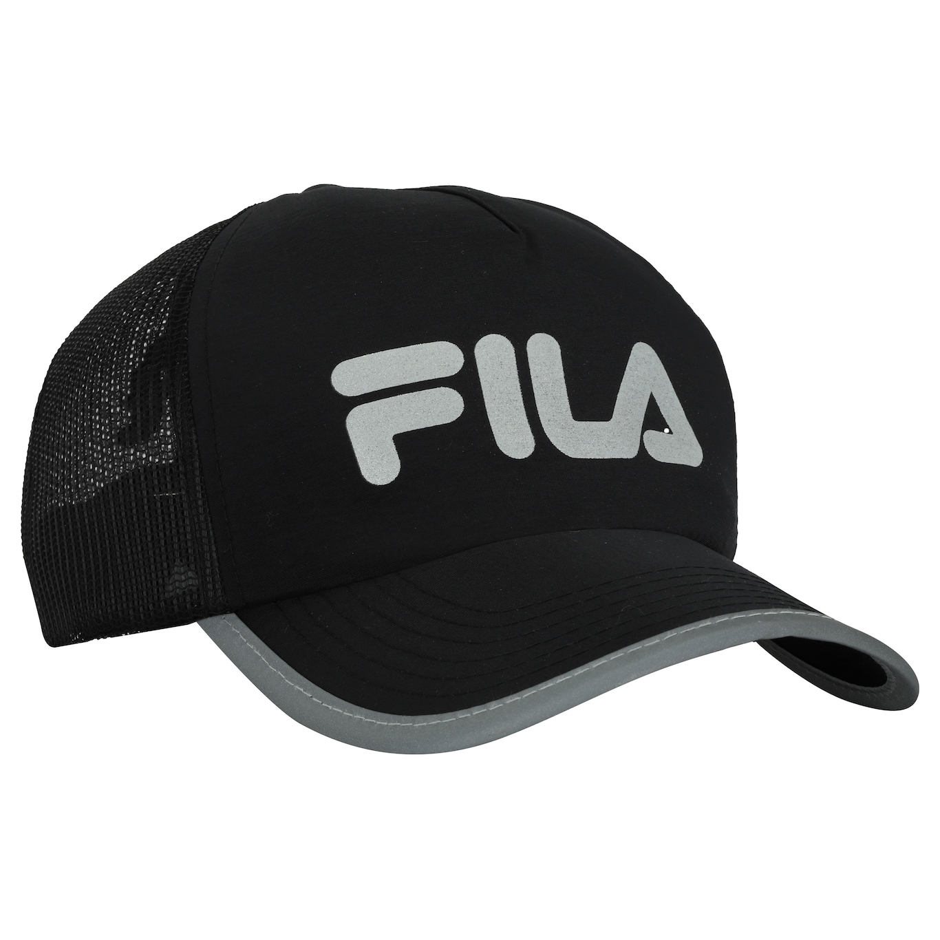 Boné Fila Aba Curva Strapback Trucker Performance - Adulto - Foto 6