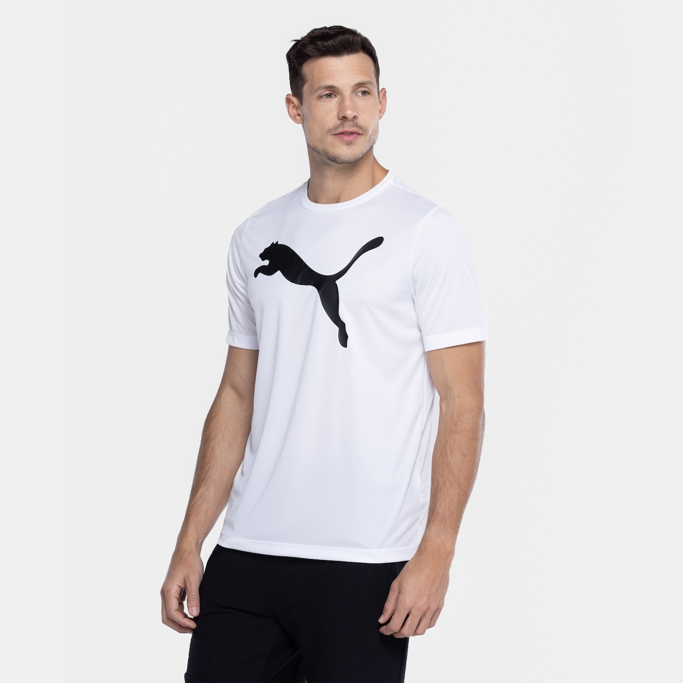 Camiseta Puma Manga Curta Active Big Logo - Masculina - Foto 5