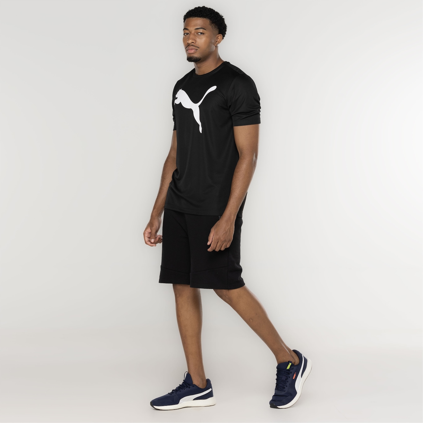 Camiseta Puma Manga Curta Active Big Logo - Masculina - Foto 5