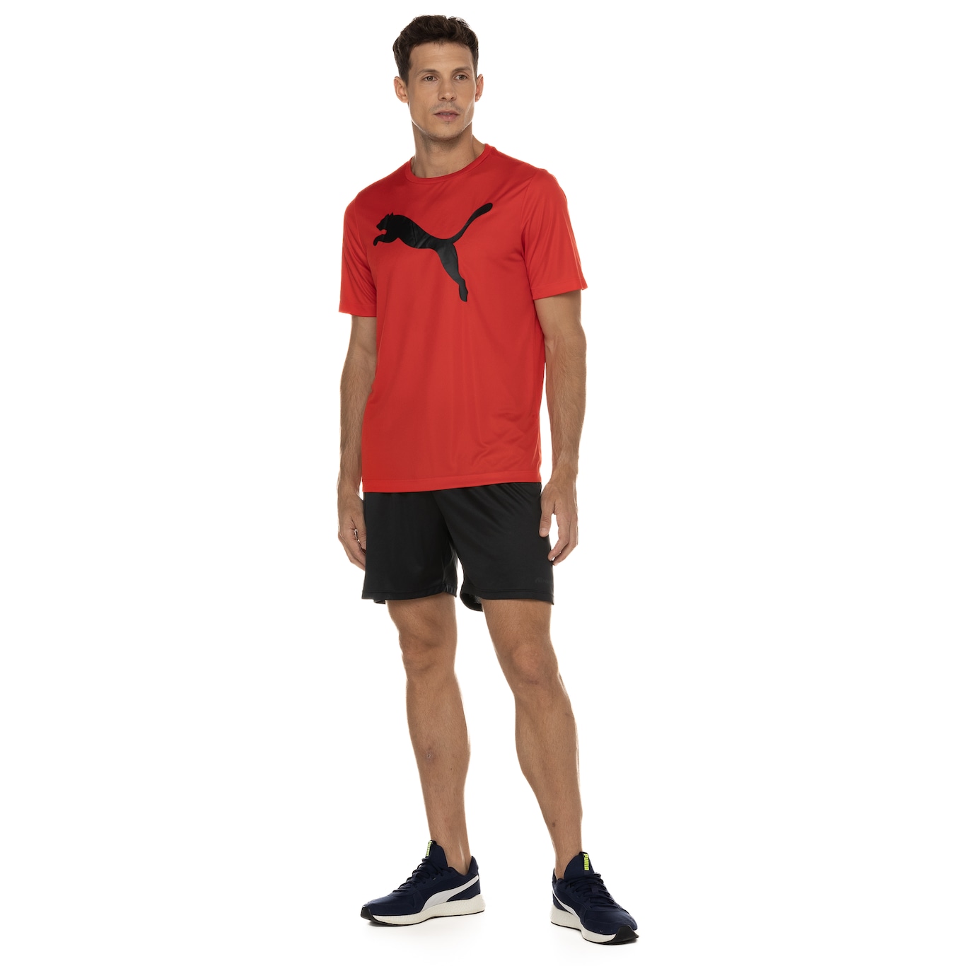 Camiseta Puma Manga Curta Active Big Logo - Masculina - Foto 4