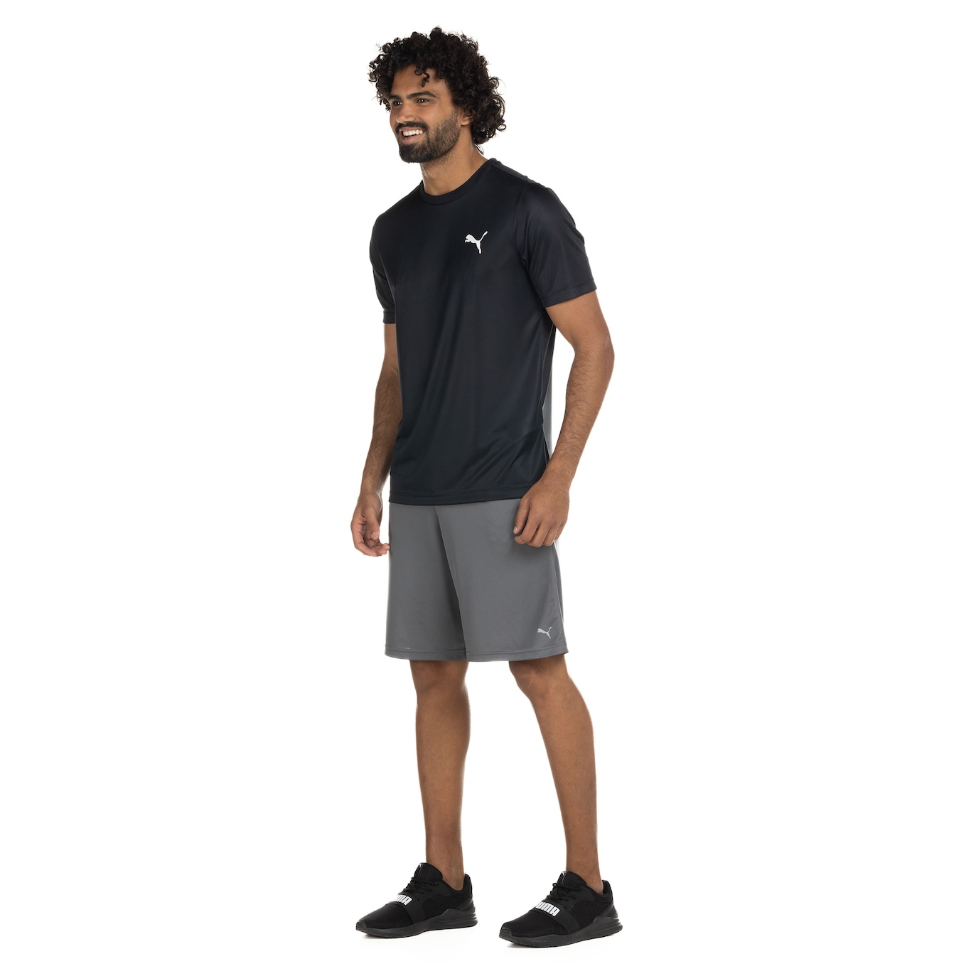 Camiseta Puma Manga Curta Active Small Logo - Masculina - Foto 5