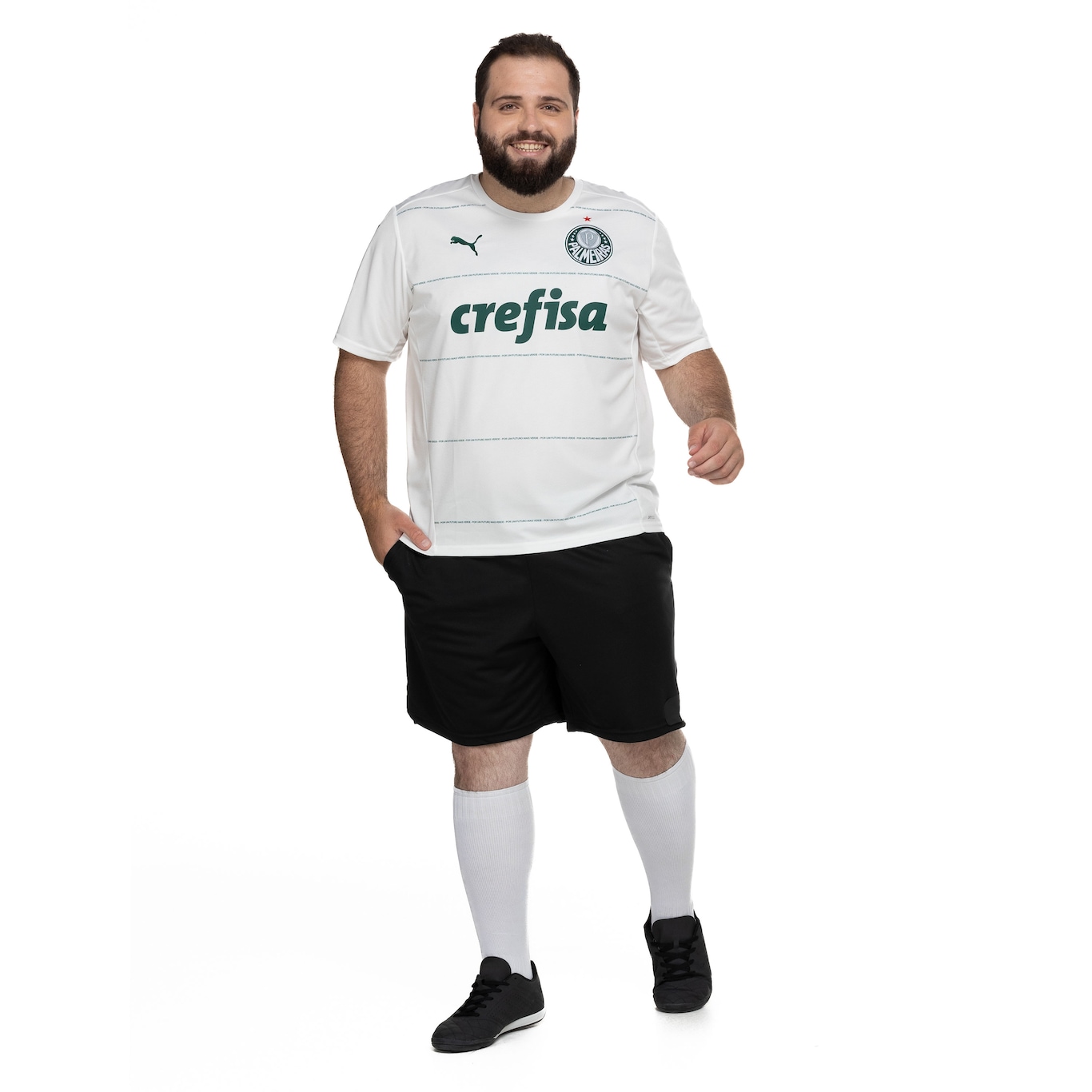 Camisa do Palmeiras II 22 Puma JSY - Masculina - Foto 4