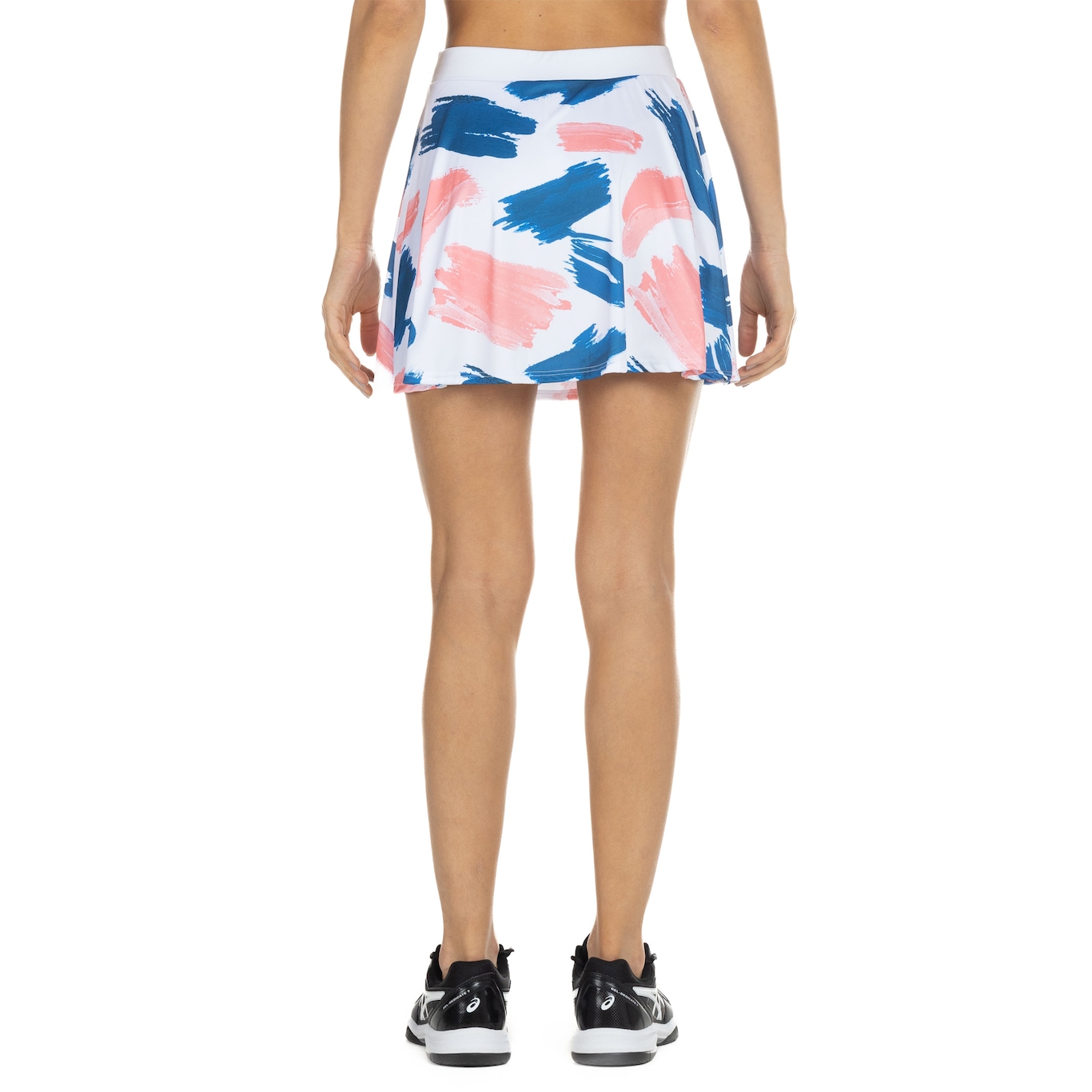 Short Saia ASICS Feminino com Proteção UV Estampado - Foto 4