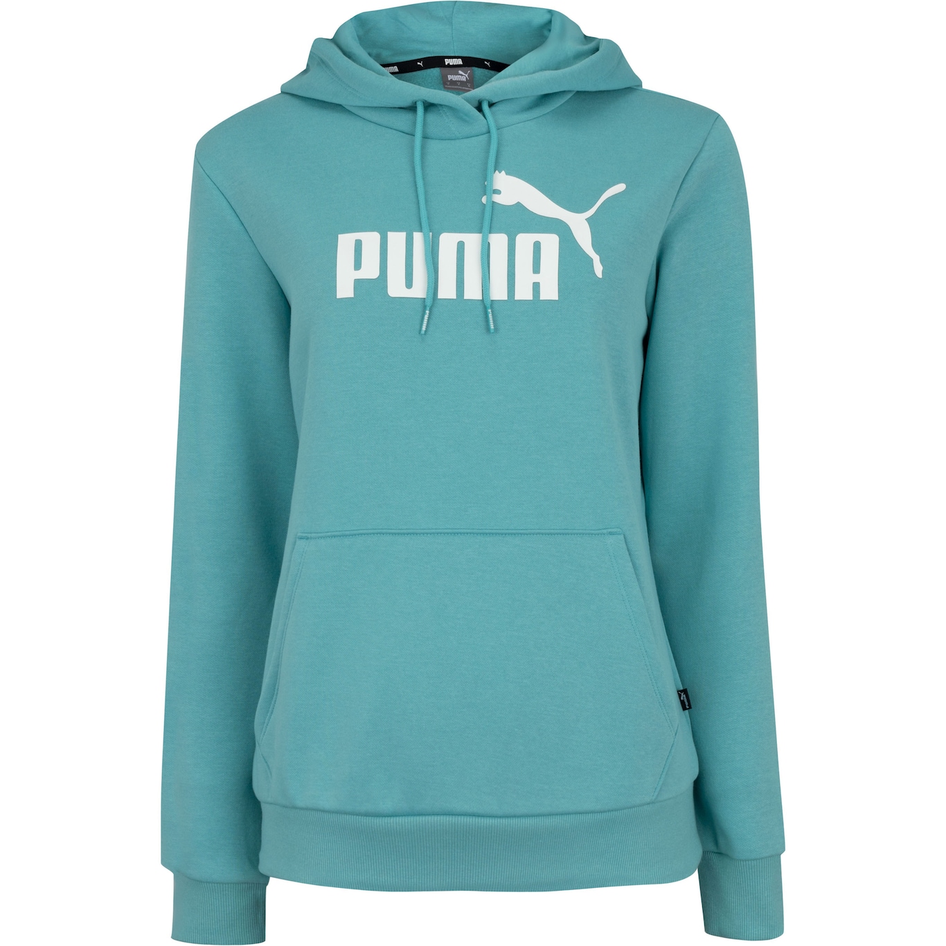 Blusão Puma Feminino com Capuz Essentials Logo Hoodie - Foto 5