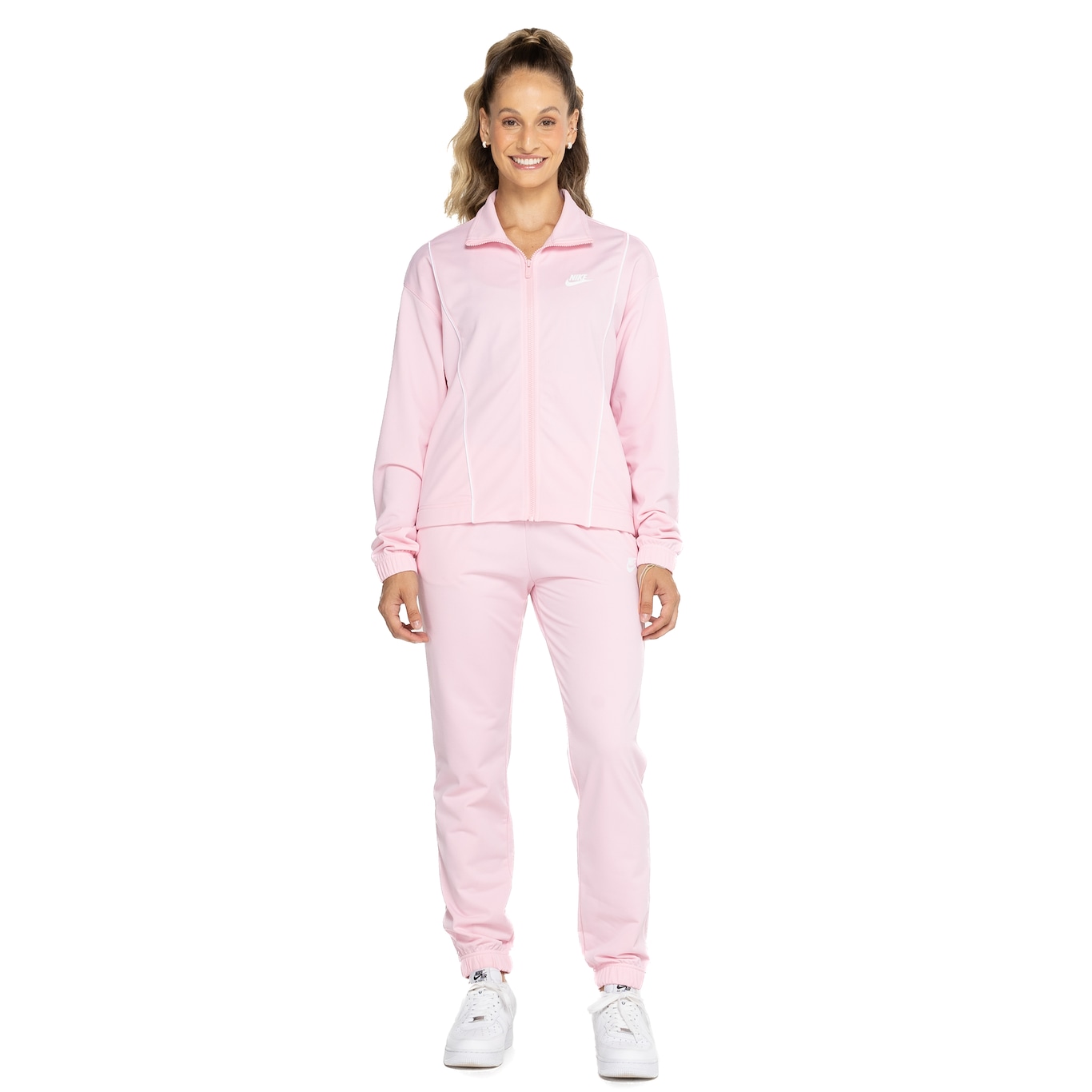 Conjunto de Agasalho Nike Sportswear Essential Track Suit - Feminino - Video 1