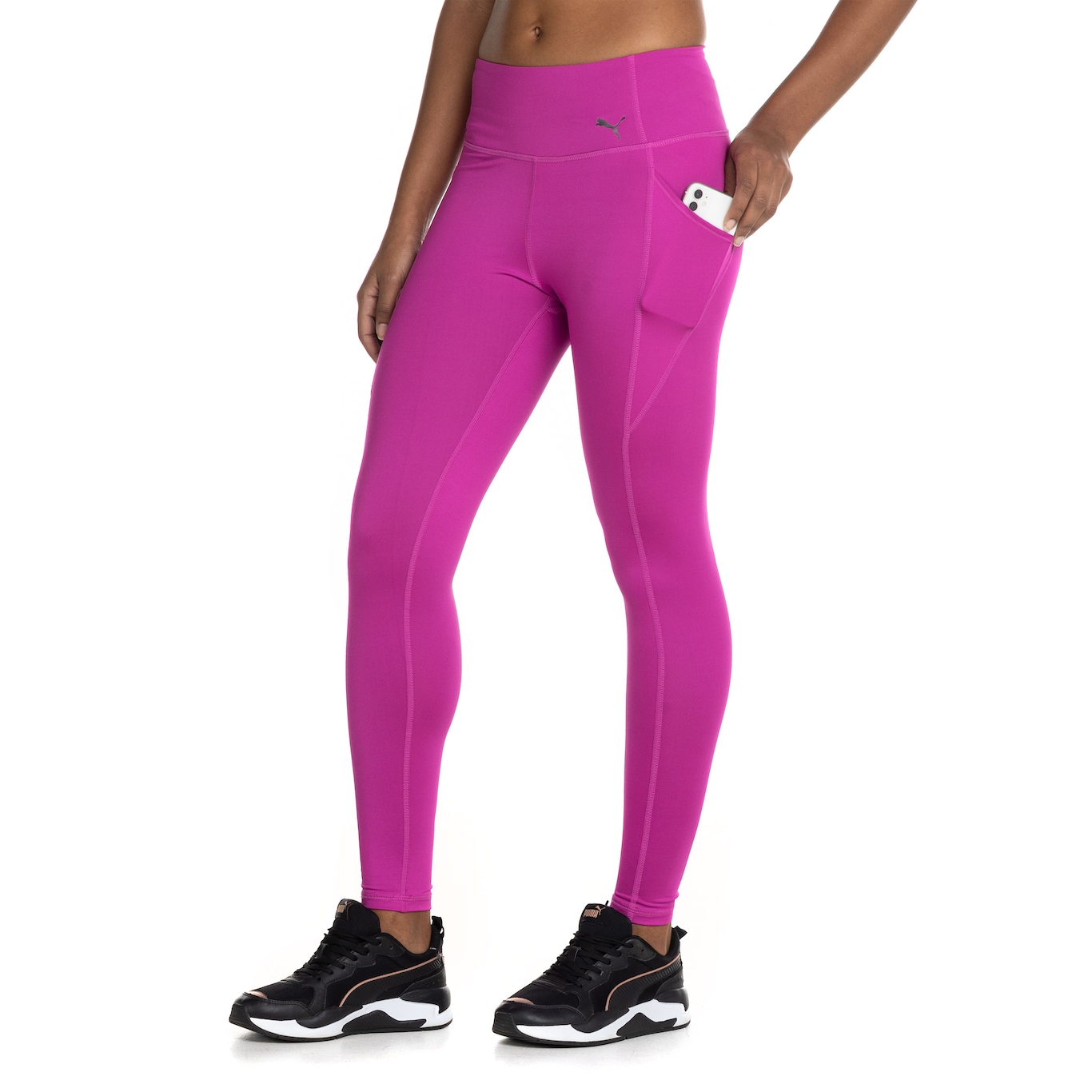 Calça Legging Feminina Puma Favorite Forever High Waist 7/8 - Foto 4