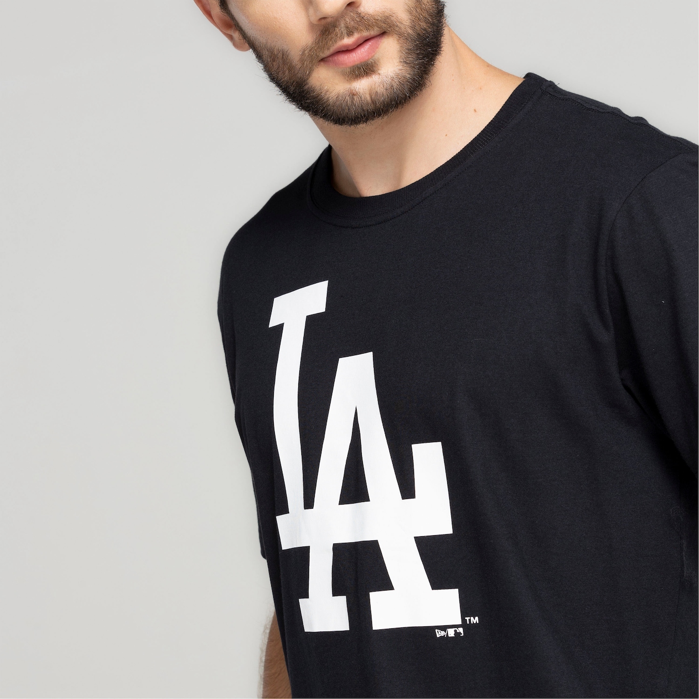 Camiseta Los Angeles Dodgers MLB Manga Curta Masculina Essentials - Foto 6