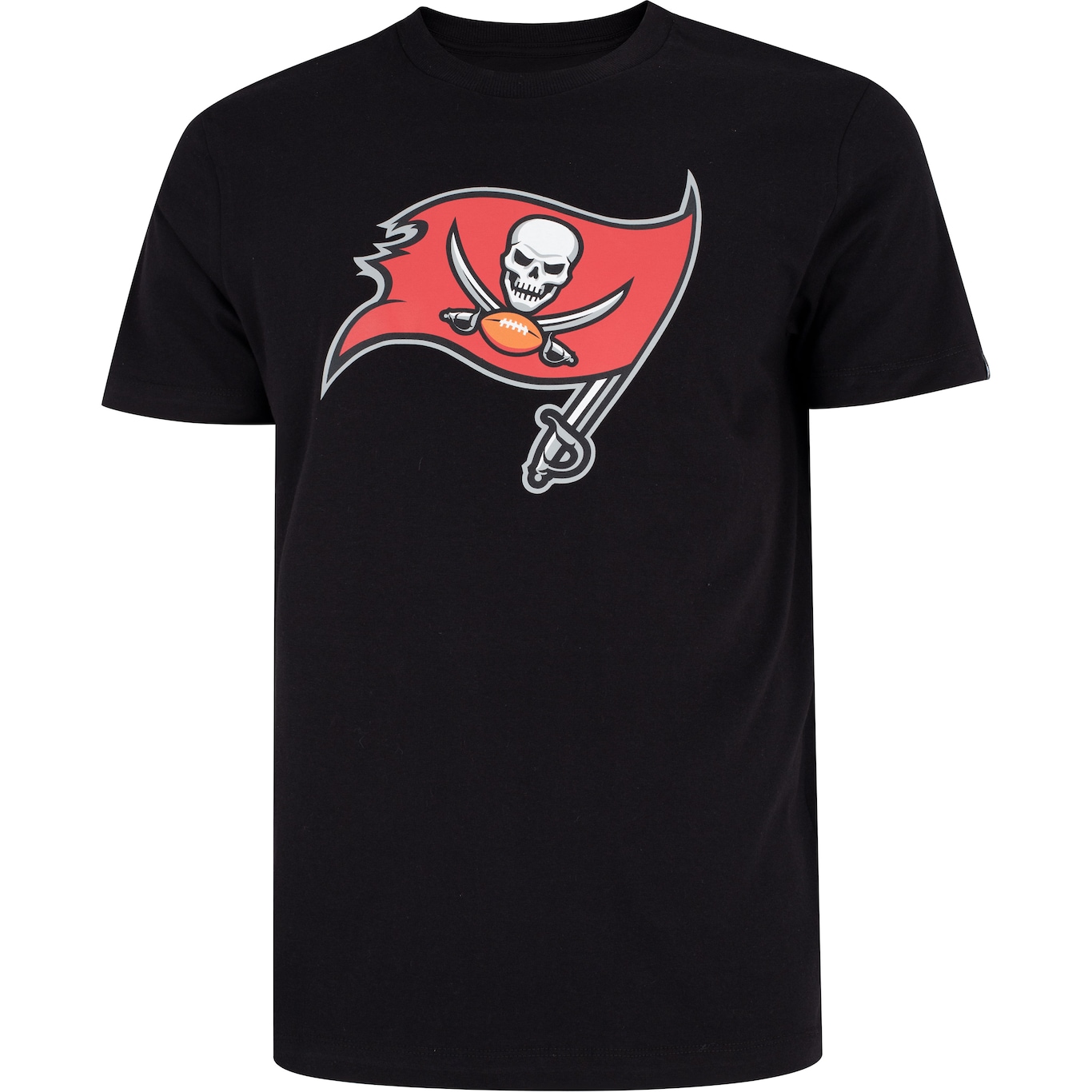 Camiseta New Era Manga Curta Tampa Bay Buccaneers NFL Basic - Masculina - Foto 1