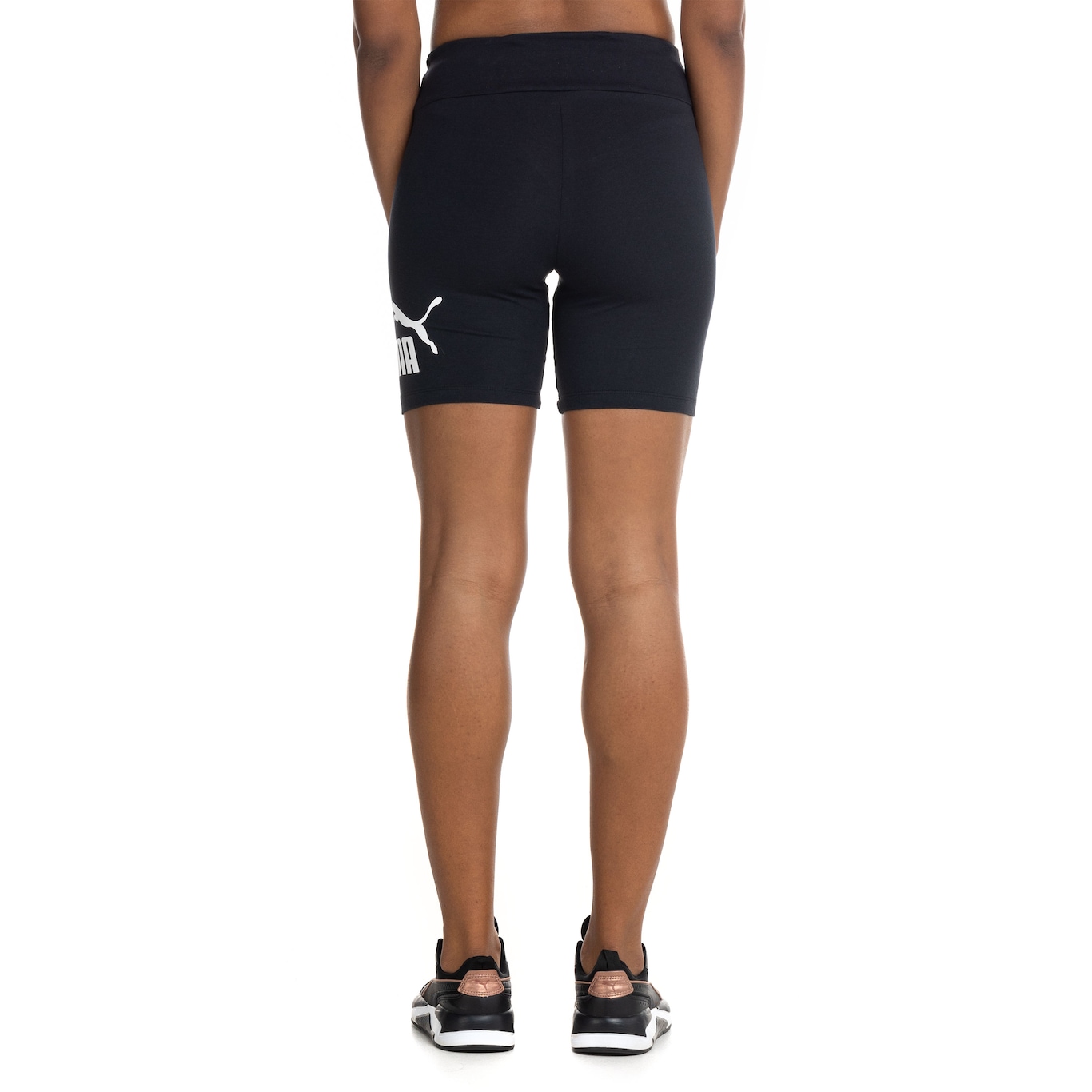 Bermuda Feminina Puma Leggings Ess 7" Logo - Foto 4