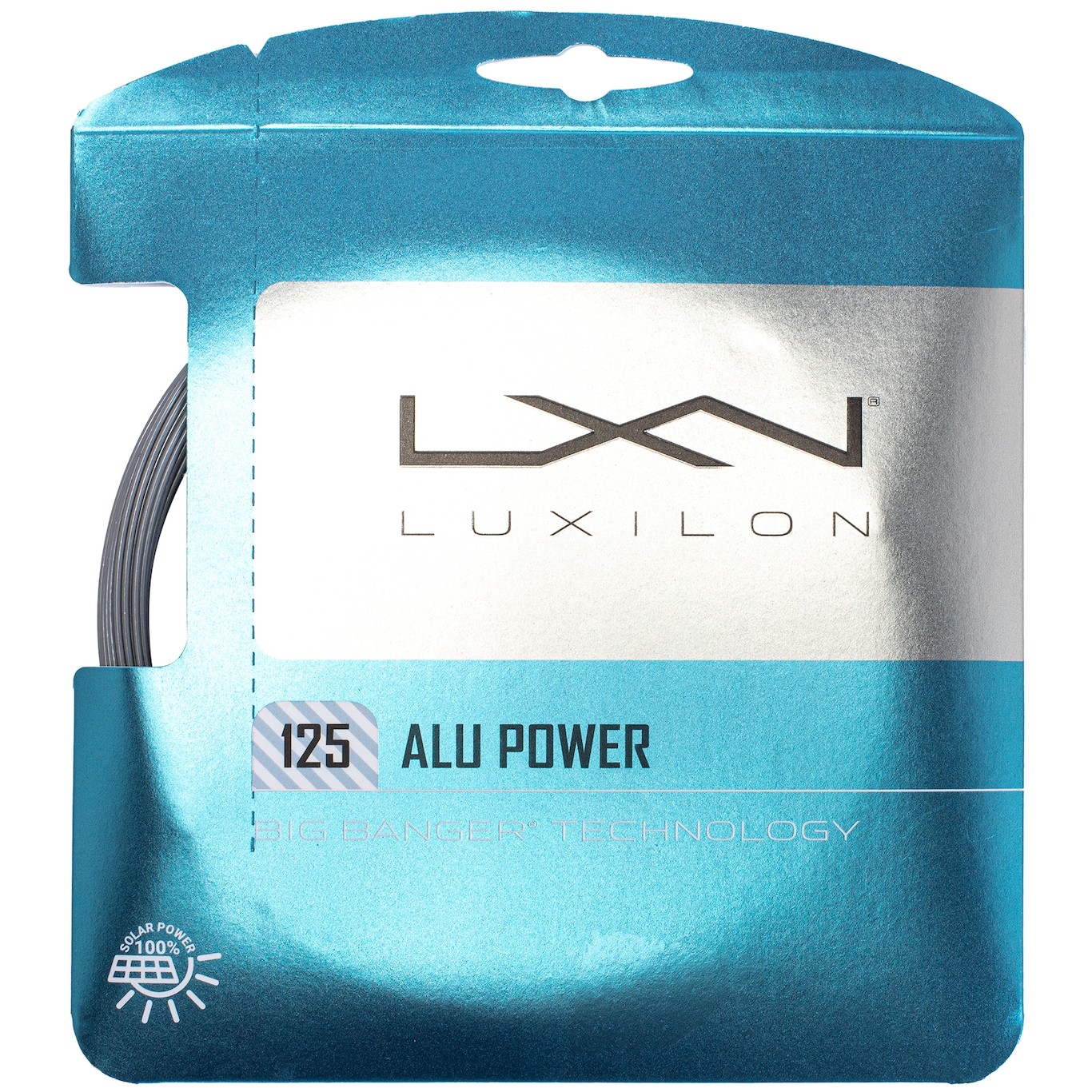 Corda para Raquete de Tênis Wilson Luxilon Alu Power 125 - 12,2 metros - Foto 1