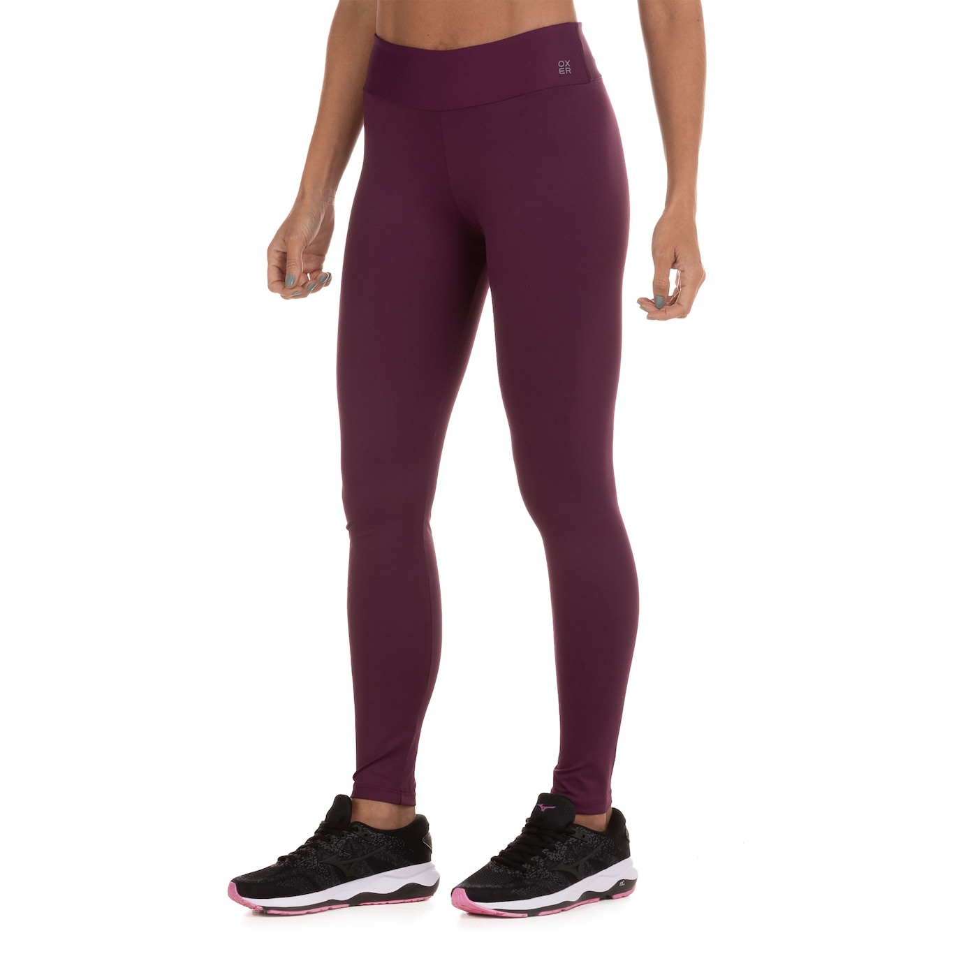 Legging alta hot sale compressão feminina