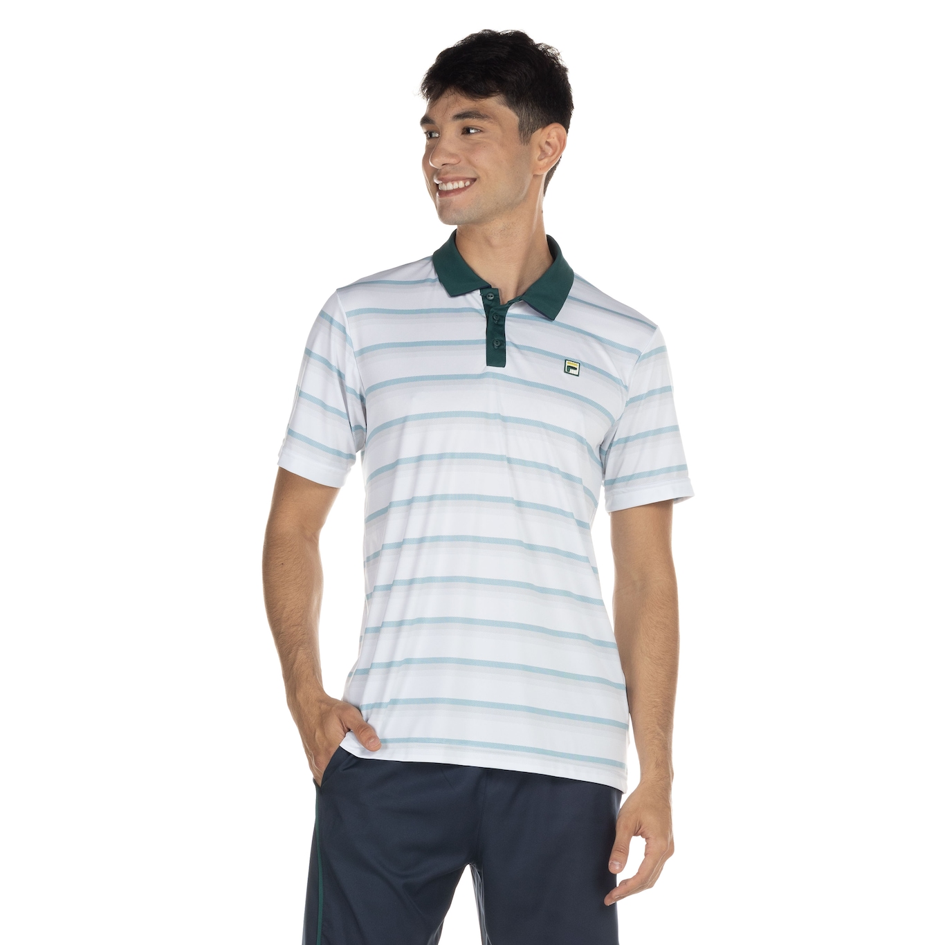 Camisa Polo Fila Masculina Aztec Colors Box - Foto 1