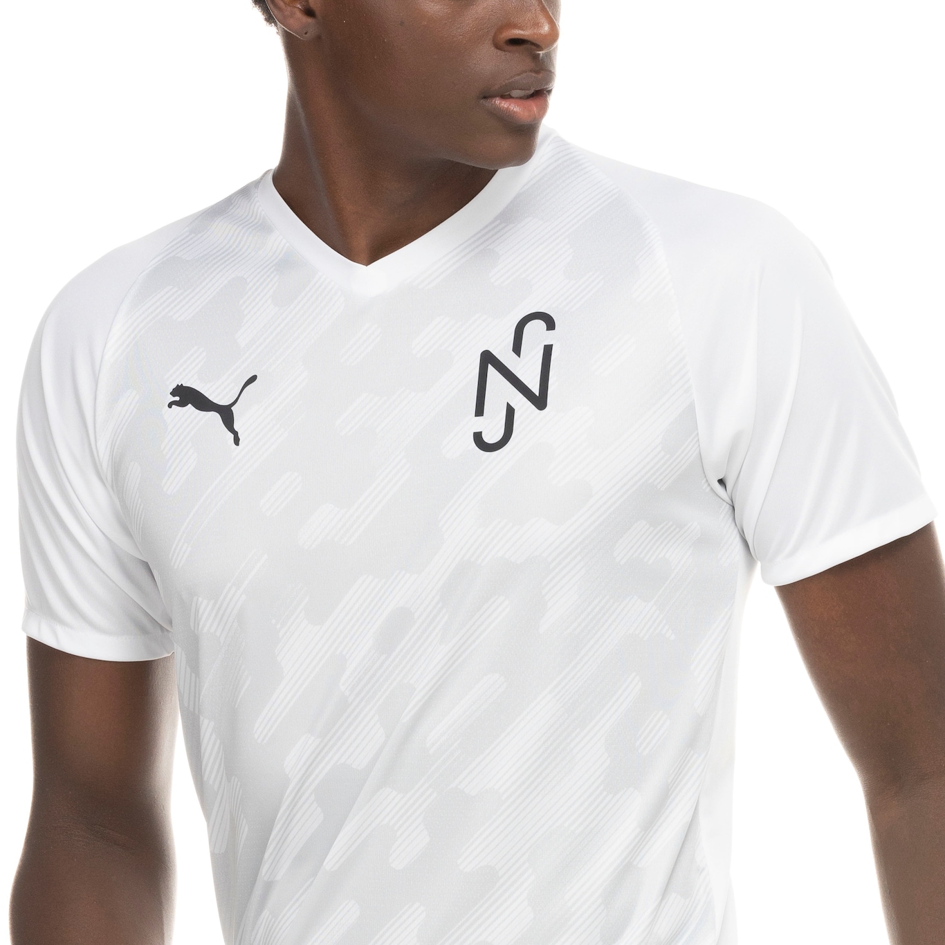 Camiseta Puma Manga Curta Neymar Jr Teamliga Jersey Core A - Masculina - Foto 5