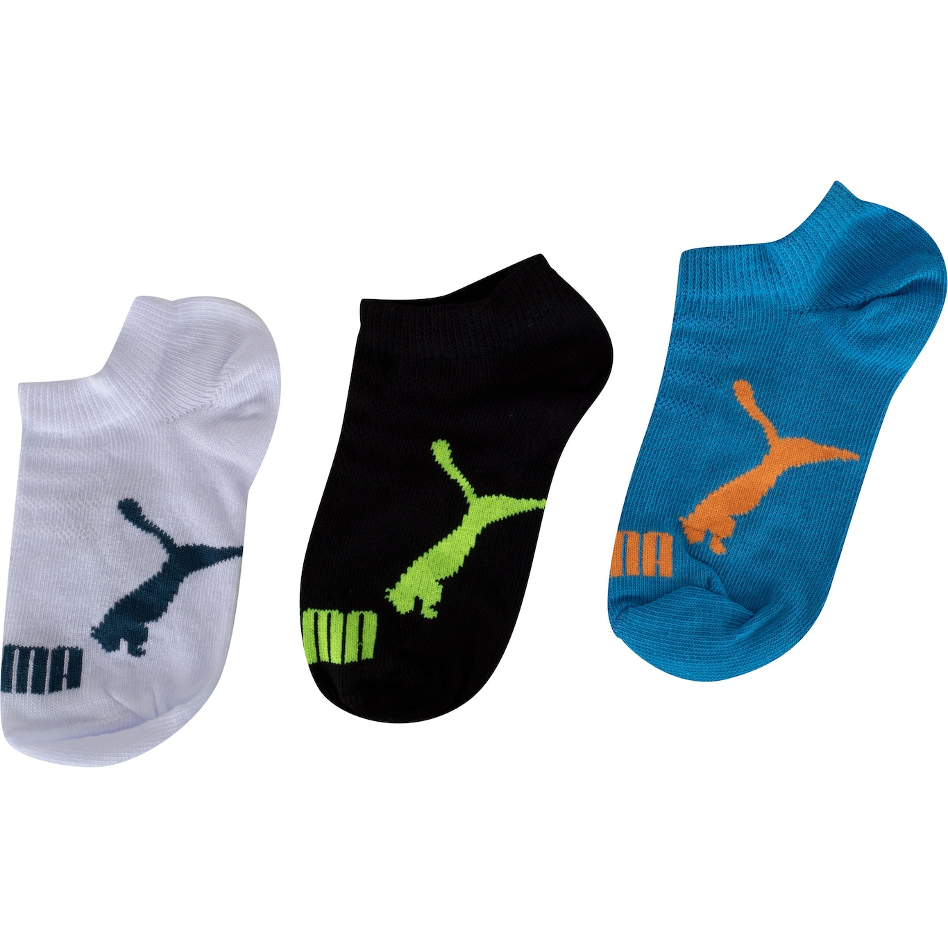 Kit de Meias Puma Sapatilha Invisivel com 3 Pares 25 a 28 - Infantil - Foto 2