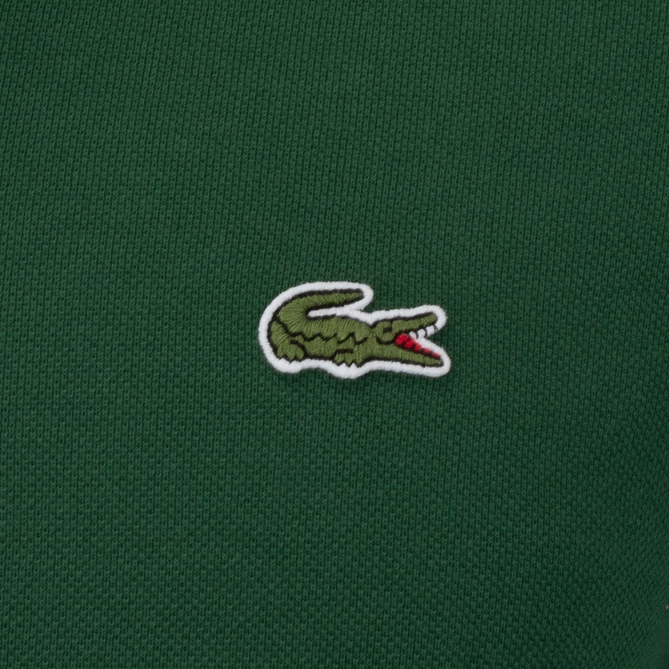 Camisa Polo Lacoste Slim Fit Solid - Masculina - Foto 3