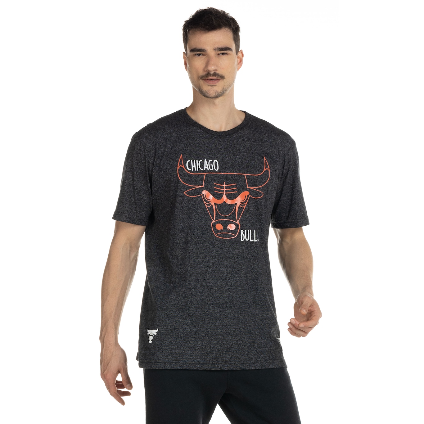 Camiseta Chicago Bulls NBA Manga Curta - Masculina - Video 1