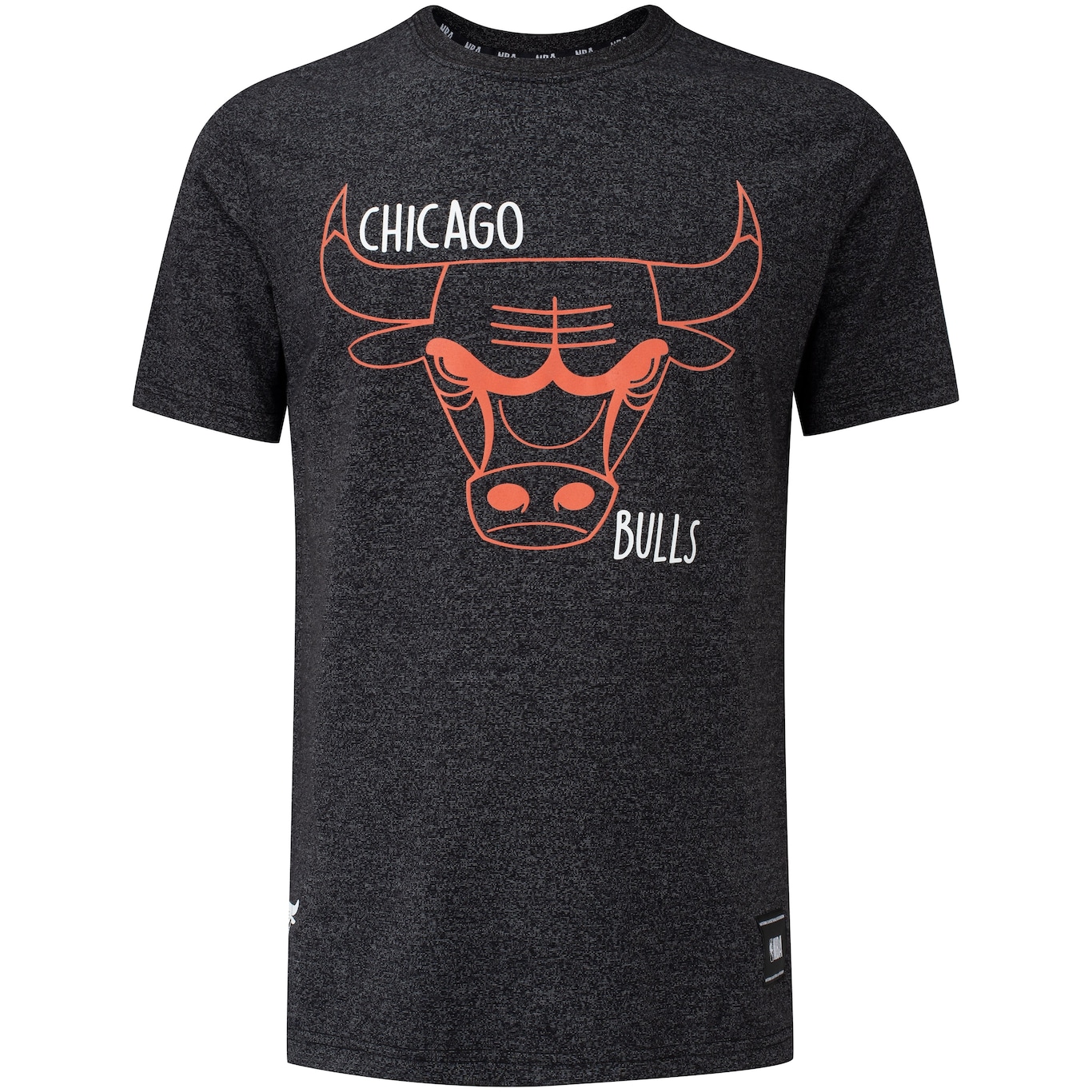 Camiseta Chicago Bulls NBA Manga Curta - Masculina - Foto 6