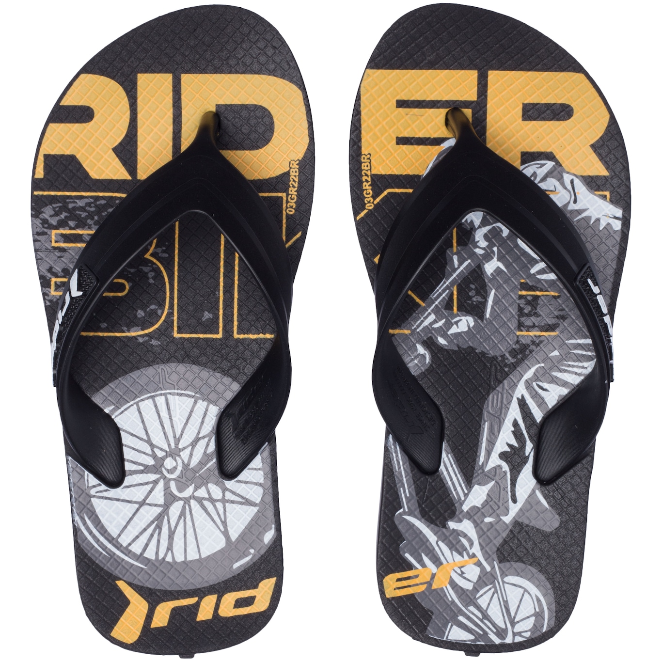 Chinelo Rider Strike Sports - Infantil - Foto 1