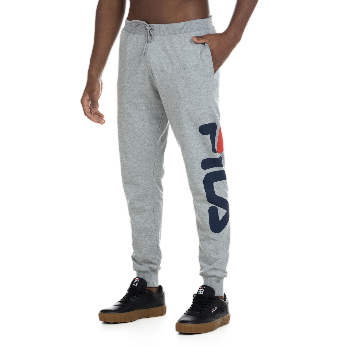 Calça Fila Letter - Masculina - Foto 4