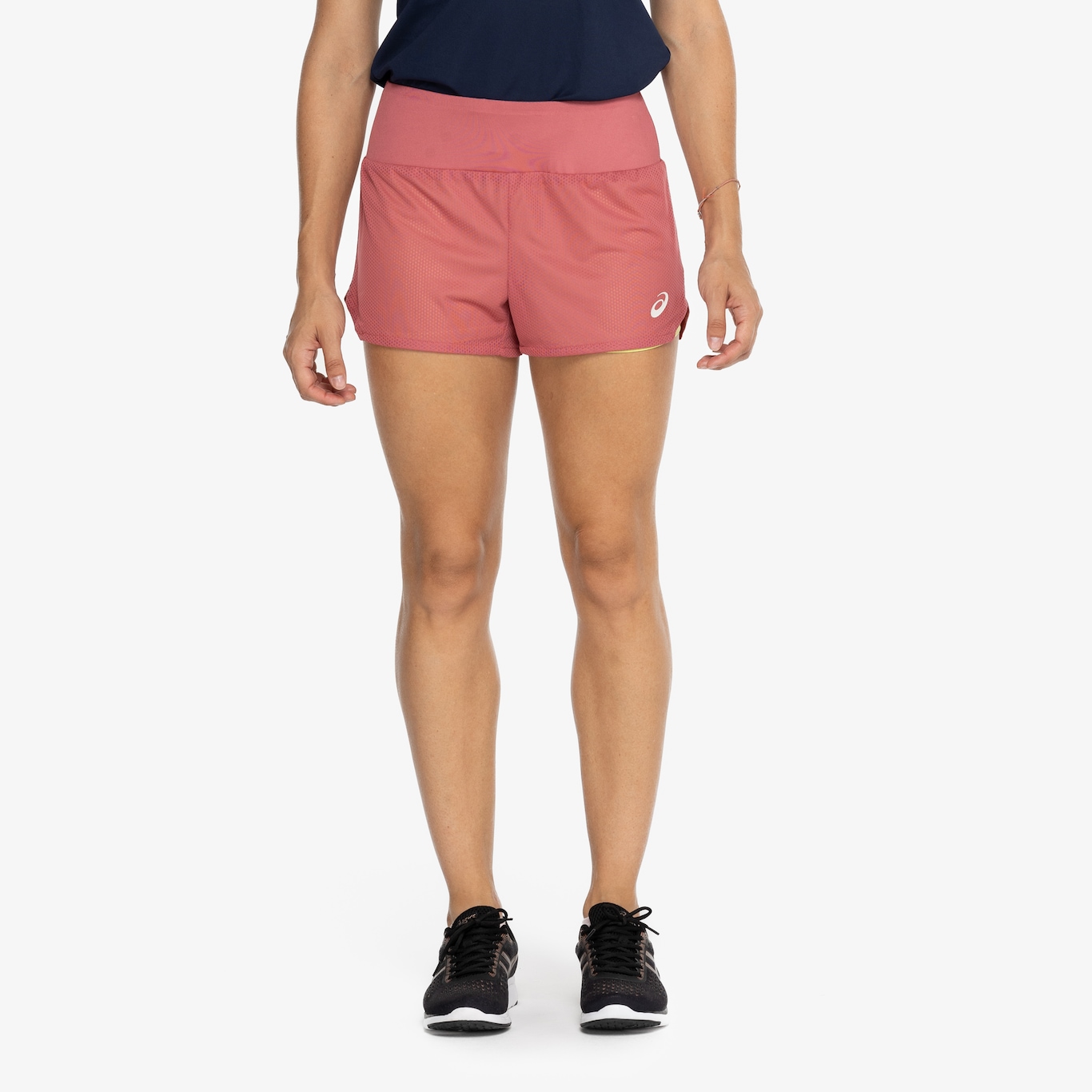 Short Feminino ASICS Duplo de Malha - Foto 4