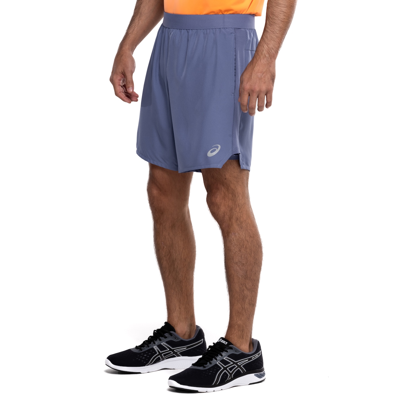 Bermuda ASICS Masculina 7" 2 Em 1 Mesh Lateral - Video 1