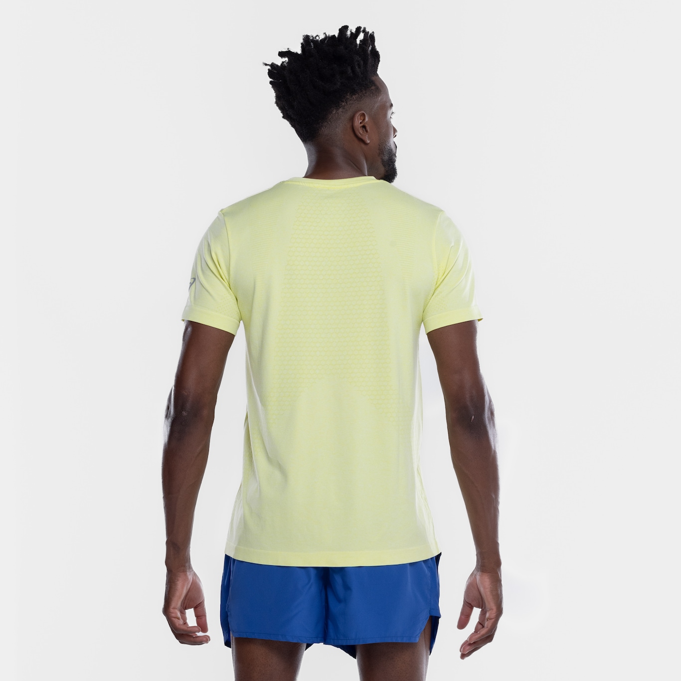 Camiseta Masculina ASICS Manga Curta Seamless - Foto 2