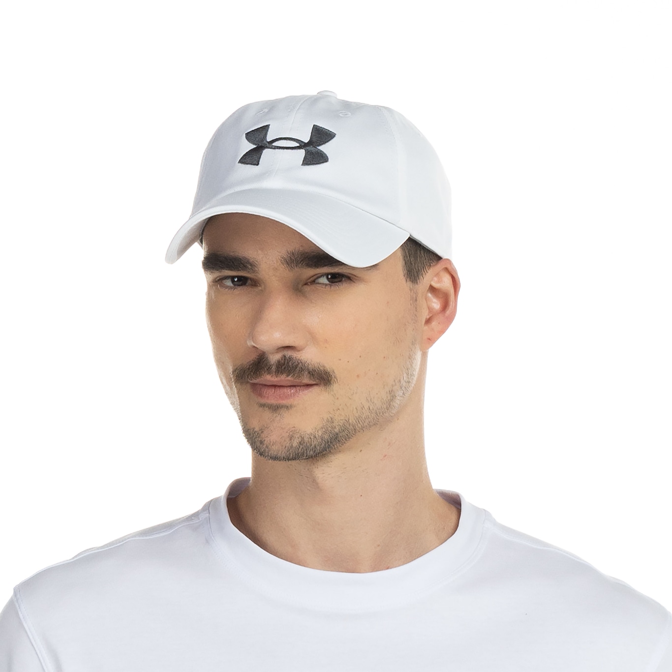 Boné Under Armour Aba Curva Strapback Blitzing Adj Hat - Adulto - Foto 2