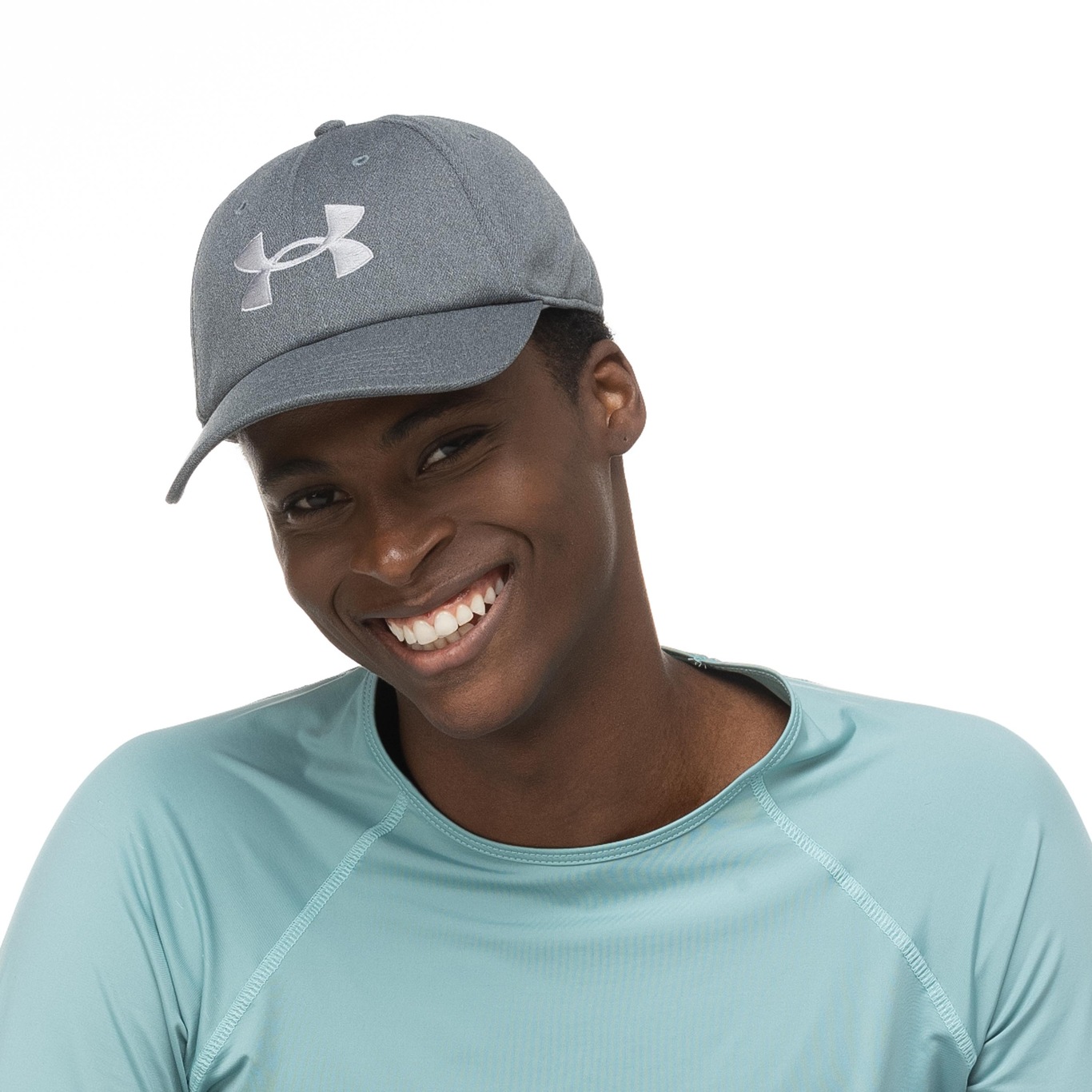 Boné Under Armour Aba Curva Strapback Blitzing Adj Hat - Adulto - Foto 2