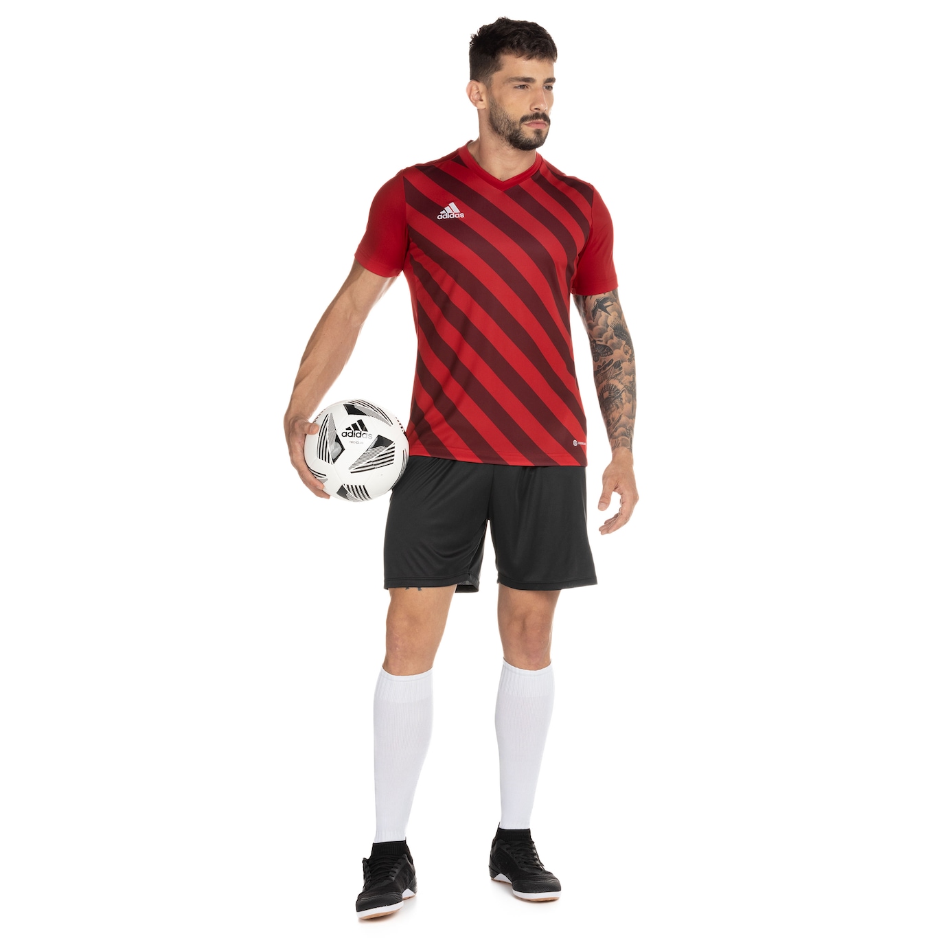 Camisa adidas Entrada 22 Gráfica - Masculina - Foto 5