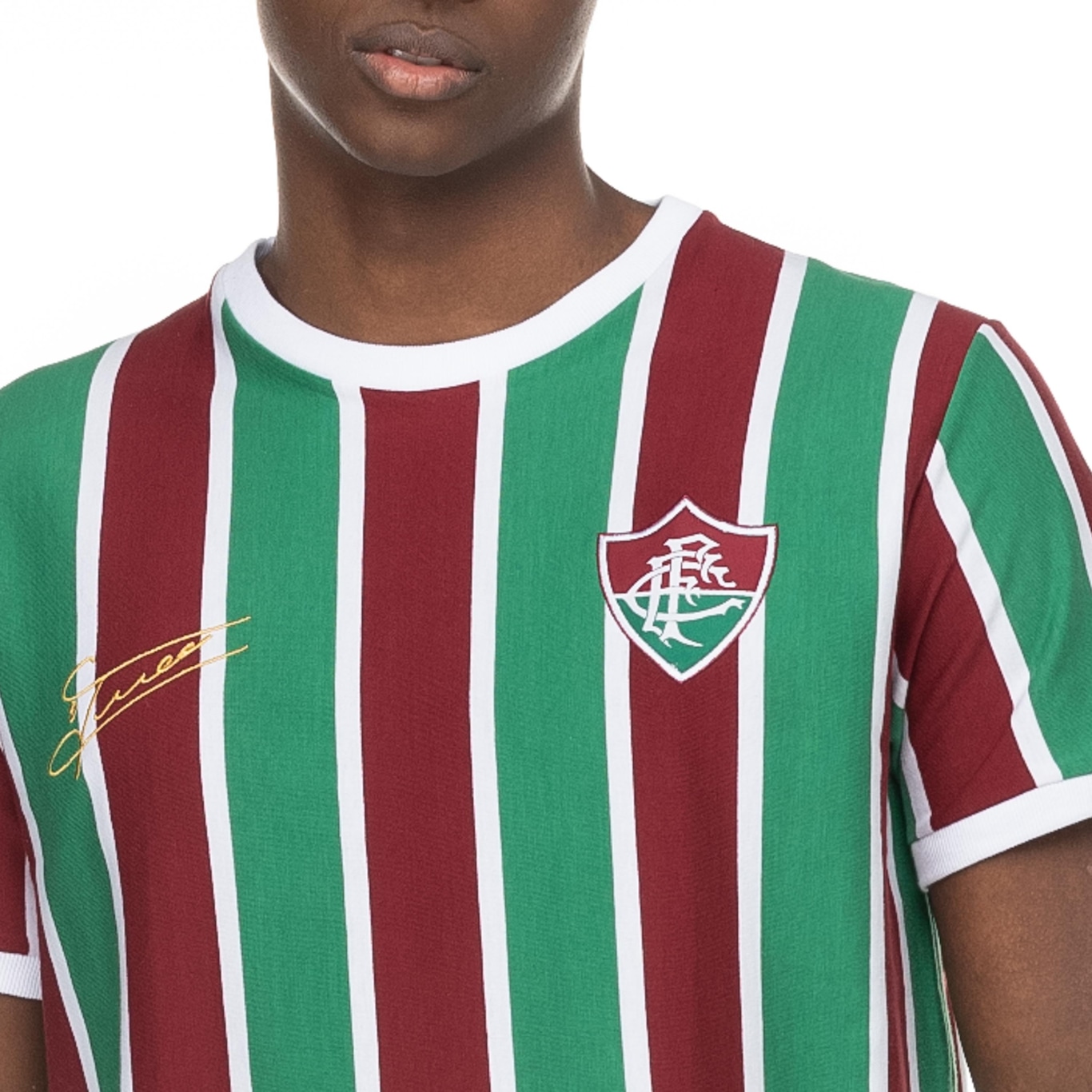 Camiseta Fluminense Masculina Braziline Goleio - Foto 4