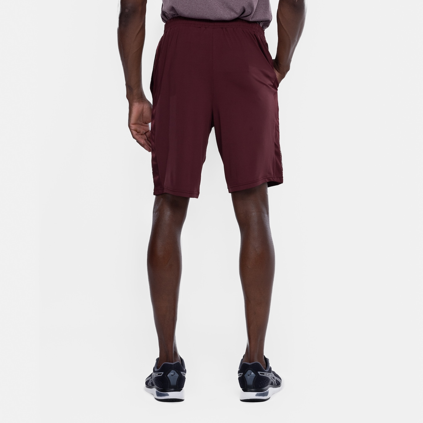 Bermuda Masculina ASICS Malha Mesh - Foto 3