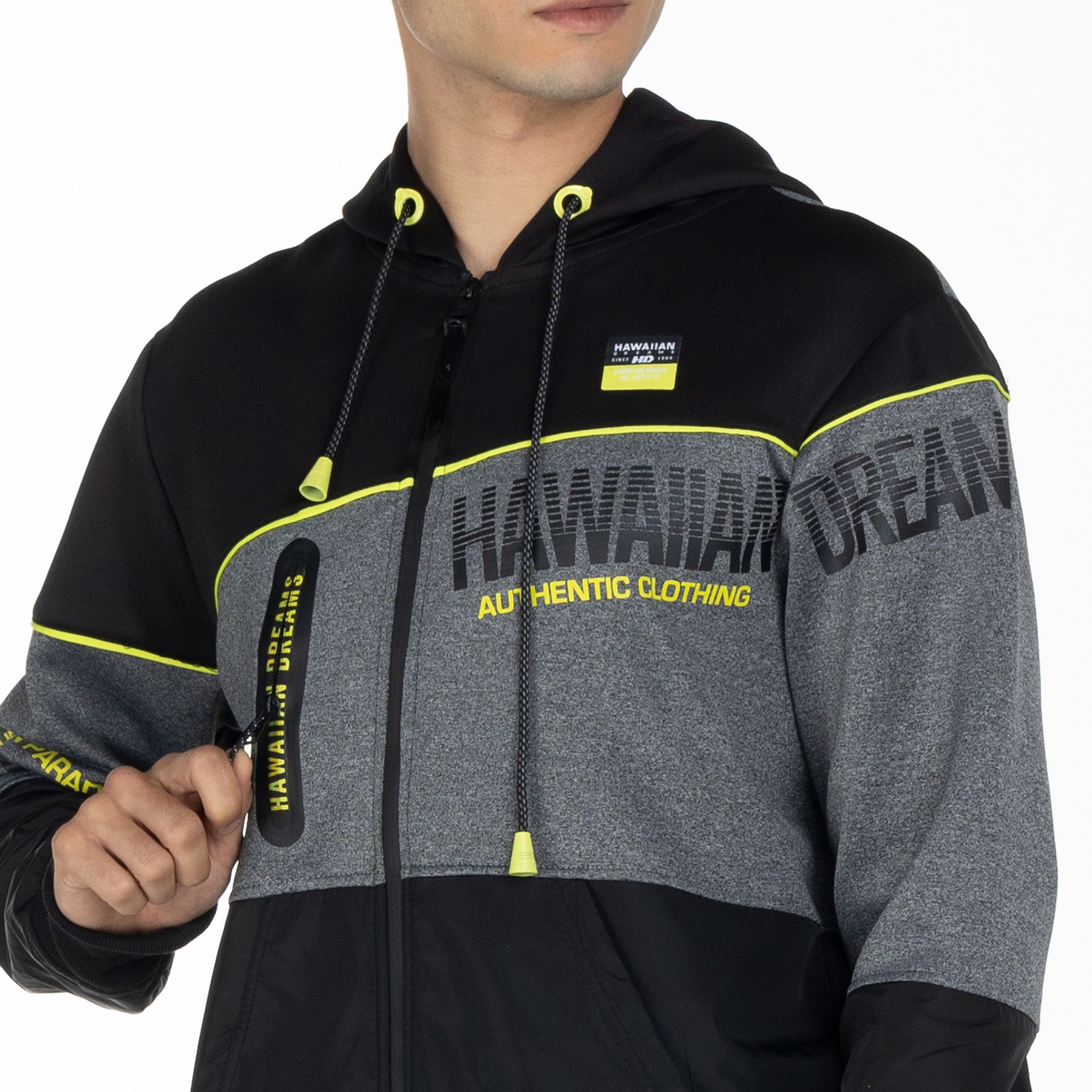 Jaqueta de Moletom HD com Capuz Cang Aberto 9790A - Masculina - Foto 5