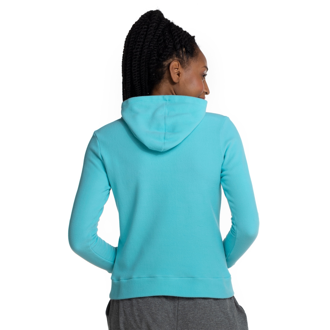 Blusão Salomon Feminino com Capuz Polar Hoodie - Foto 3