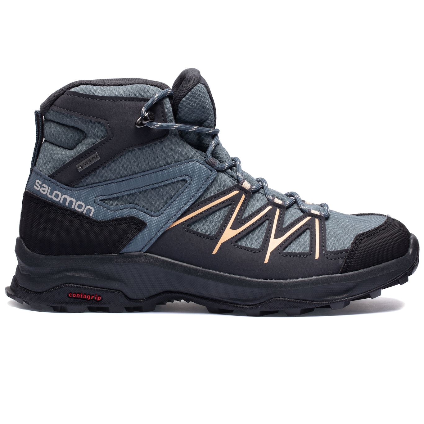 Bota Salomon Daintree Mid GTX F CZ - Feminina - Foto 1