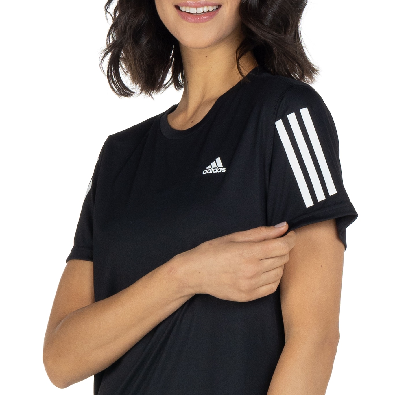 Camiseta adidas Manga Curta Own The Run - Feminina - Foto 5