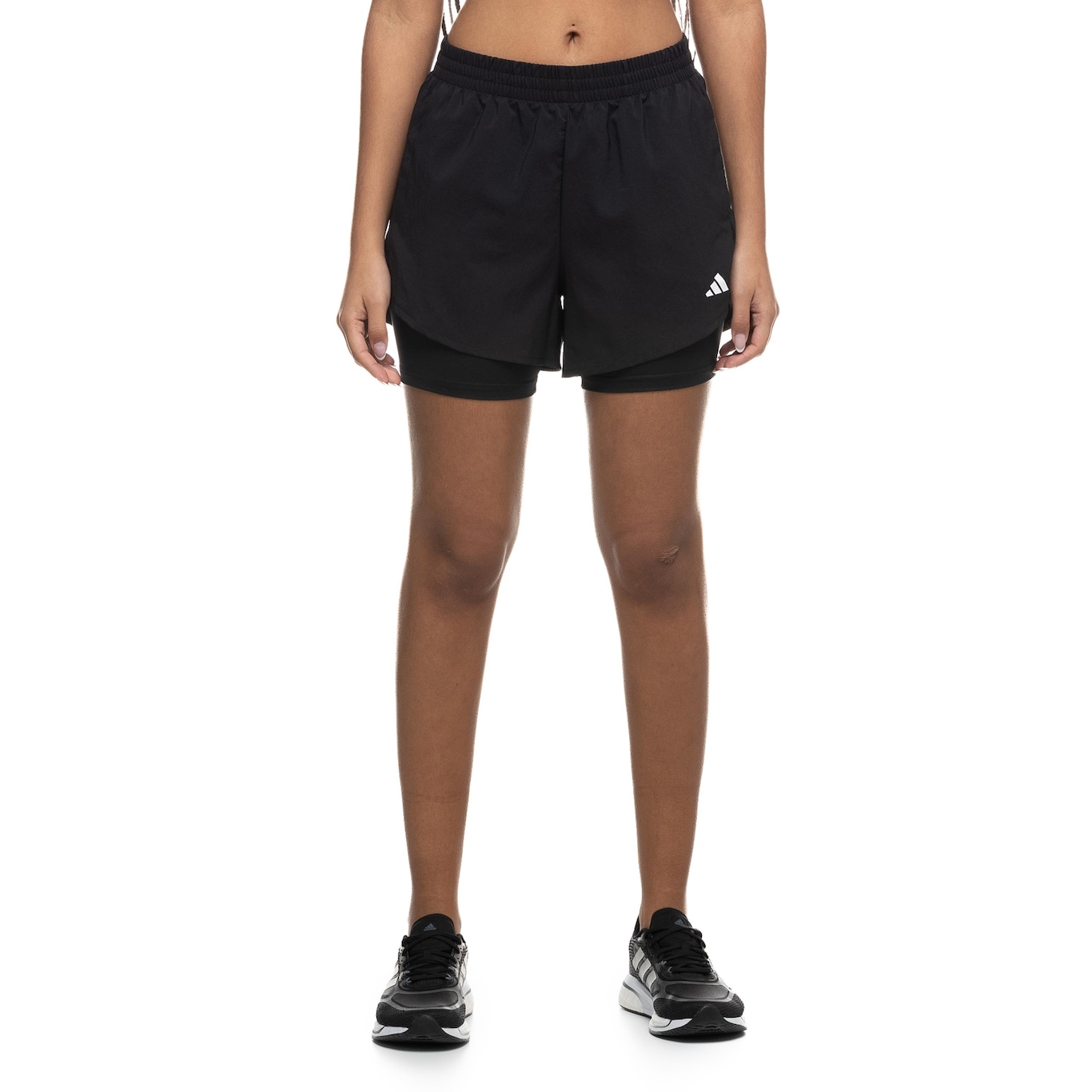 Shorts adidas 2 In 1 - Feminino - Foto 4