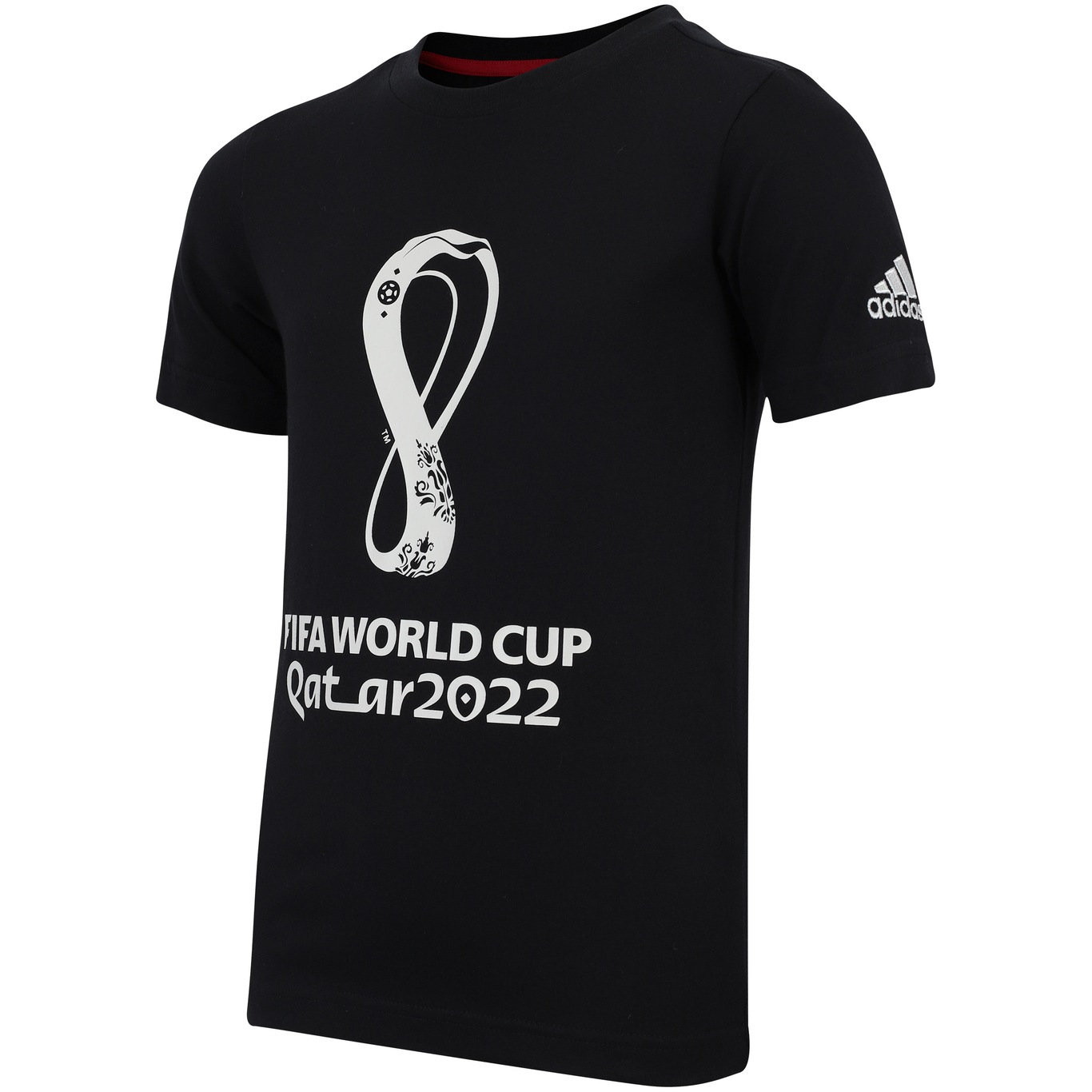 Camiseta adidas Manga Curta Oficial Evento WC22 - Infantil - Foto 3