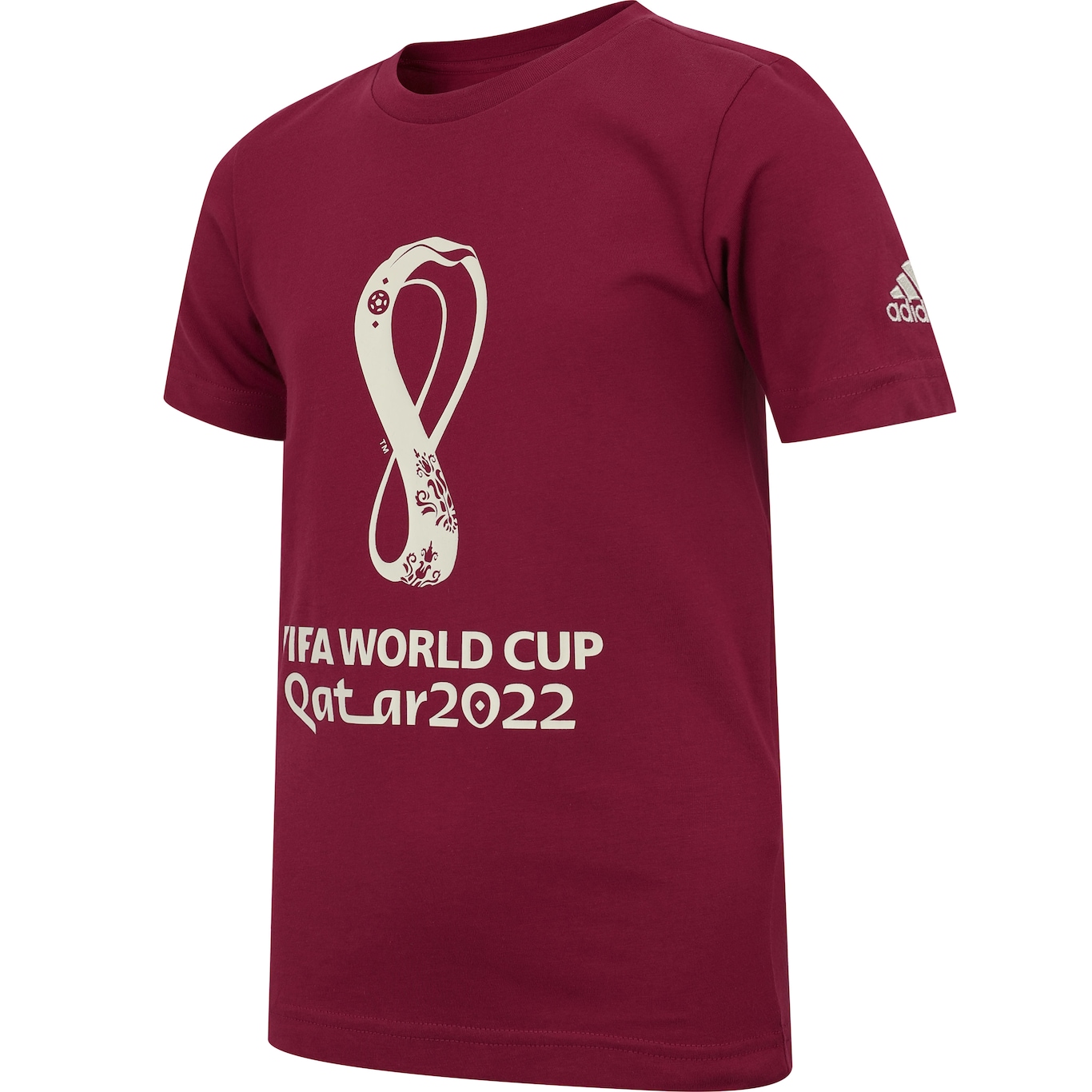 Camiseta adidas Manga Curta Oficial Evento WC22 - Infantil - Foto 3