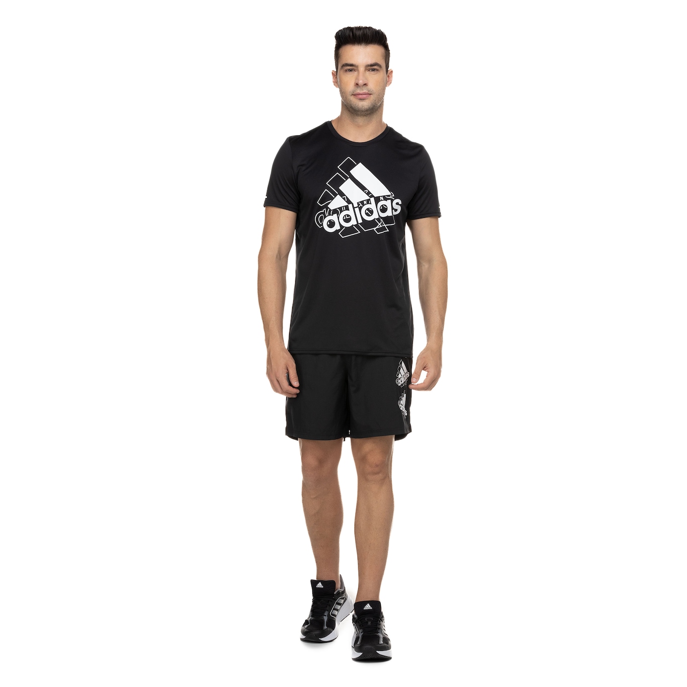 Camiseta adidas Running Brand Love - Masculina - Foto 4