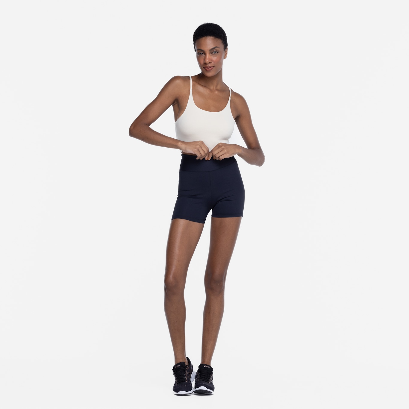 Top Fitness sem Bojo Oxer Baixa Sustentação Alças Cotton - Adulto - Foto 4