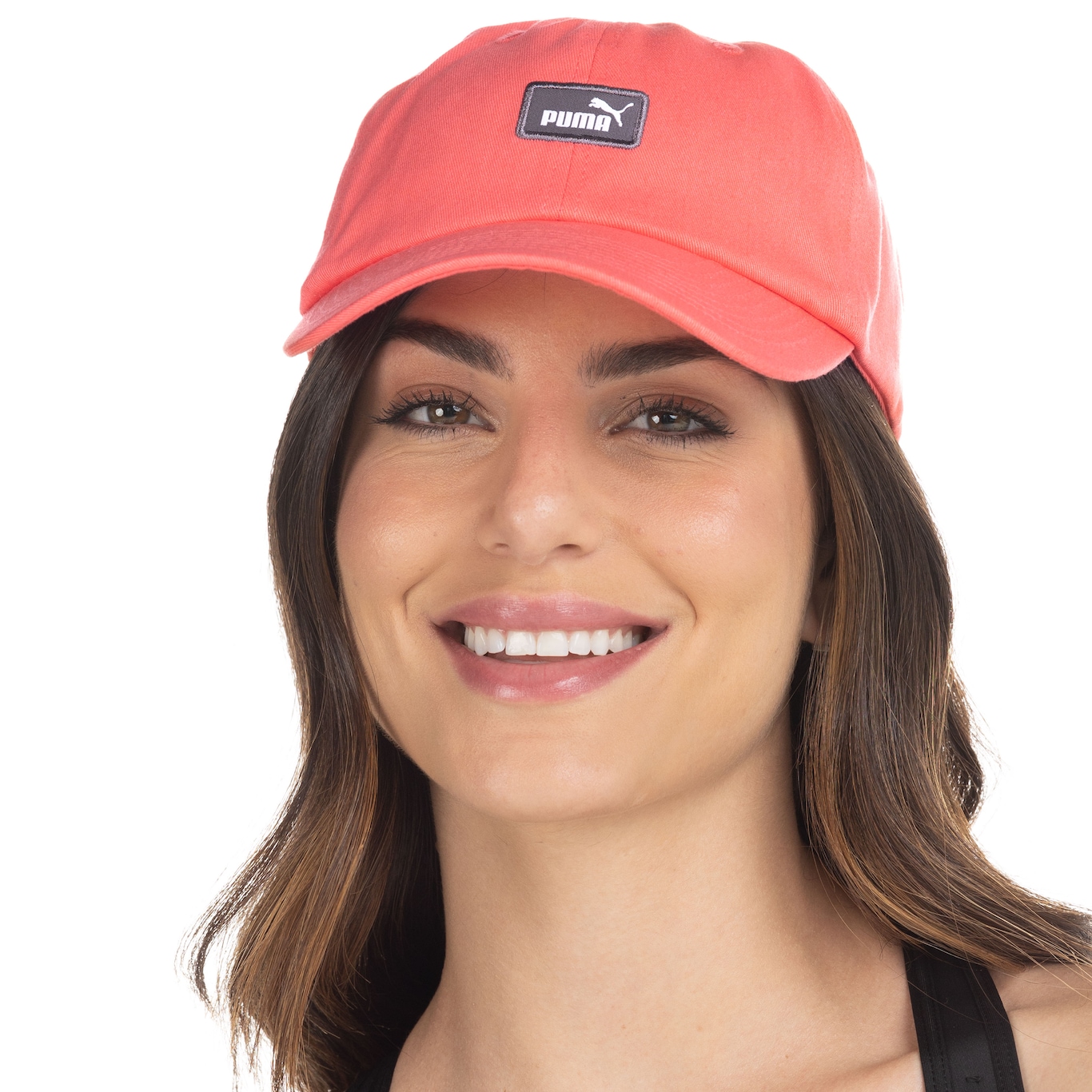 Boné Puma Aba Curva Strapback Core Pop Shopper - Adulto - Foto 2