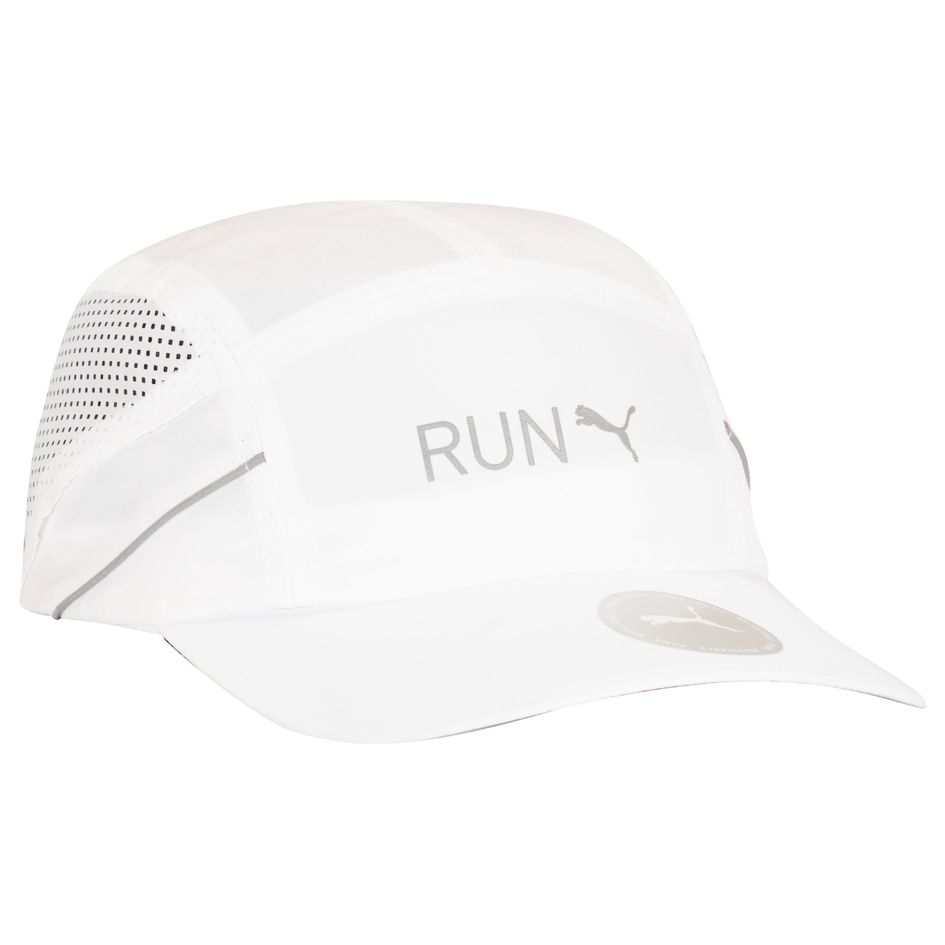 Boné Puma Aba Curva Strapback Lightweight Runner Cap - Adulto - Foto 4