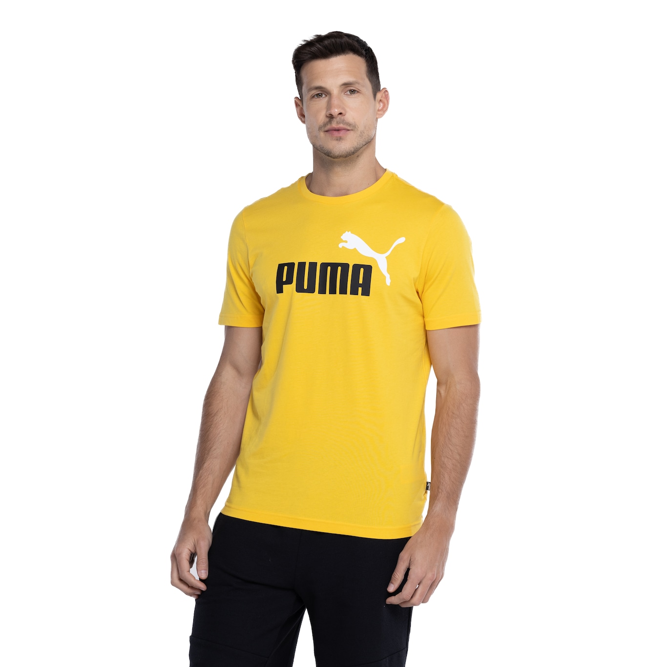 Camiseta Puma Manga Curta Essential 2 Col Logo Tee - Masculina - Video 1