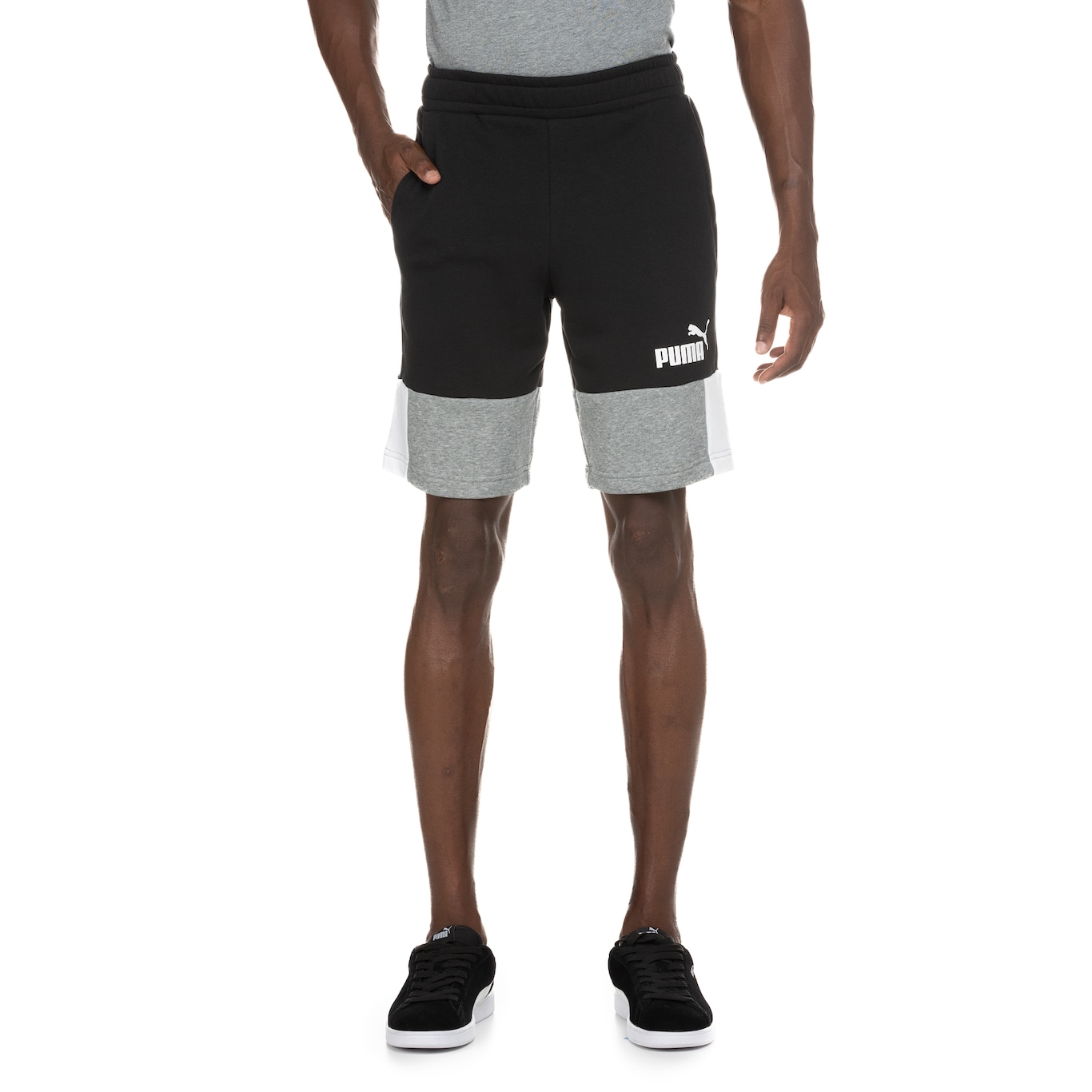 Bermuda Masculina Puma Essential Block Shorts 10" - Foto 4