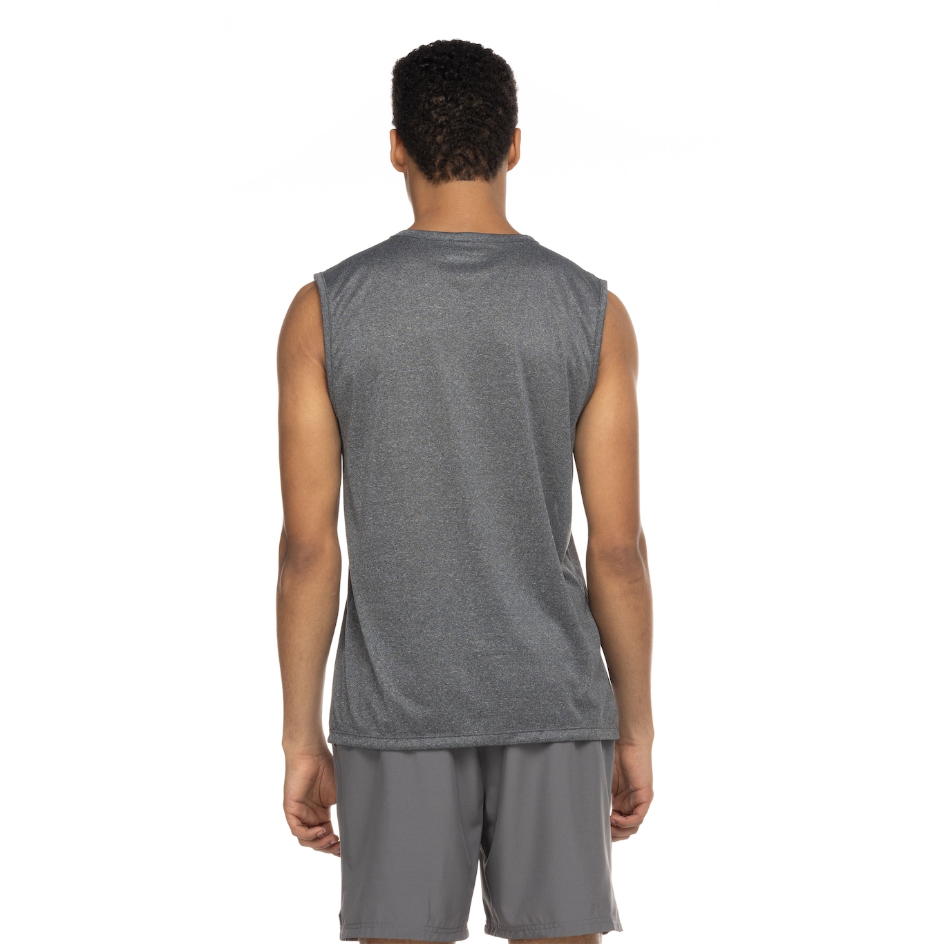 Camiseta Regata Masculina Oxer Basic Mescla - Foto 3