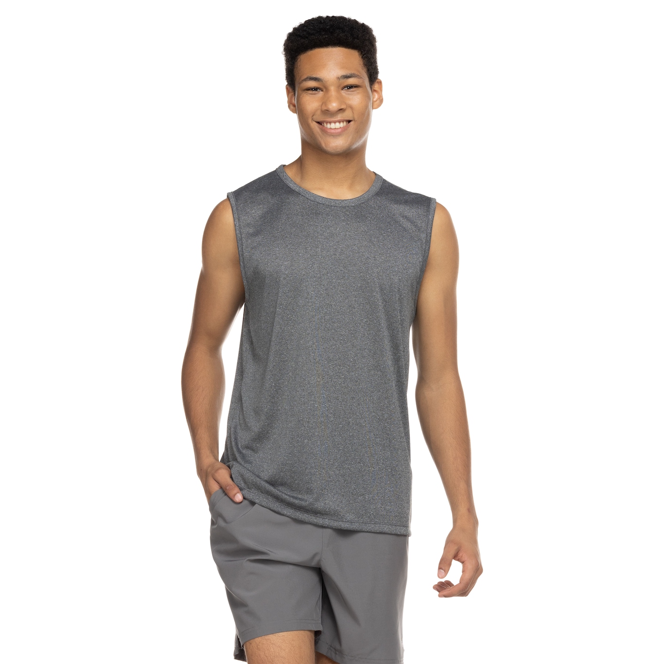 Camiseta Regata Masculina Oxer Basic Mescla - Foto 4