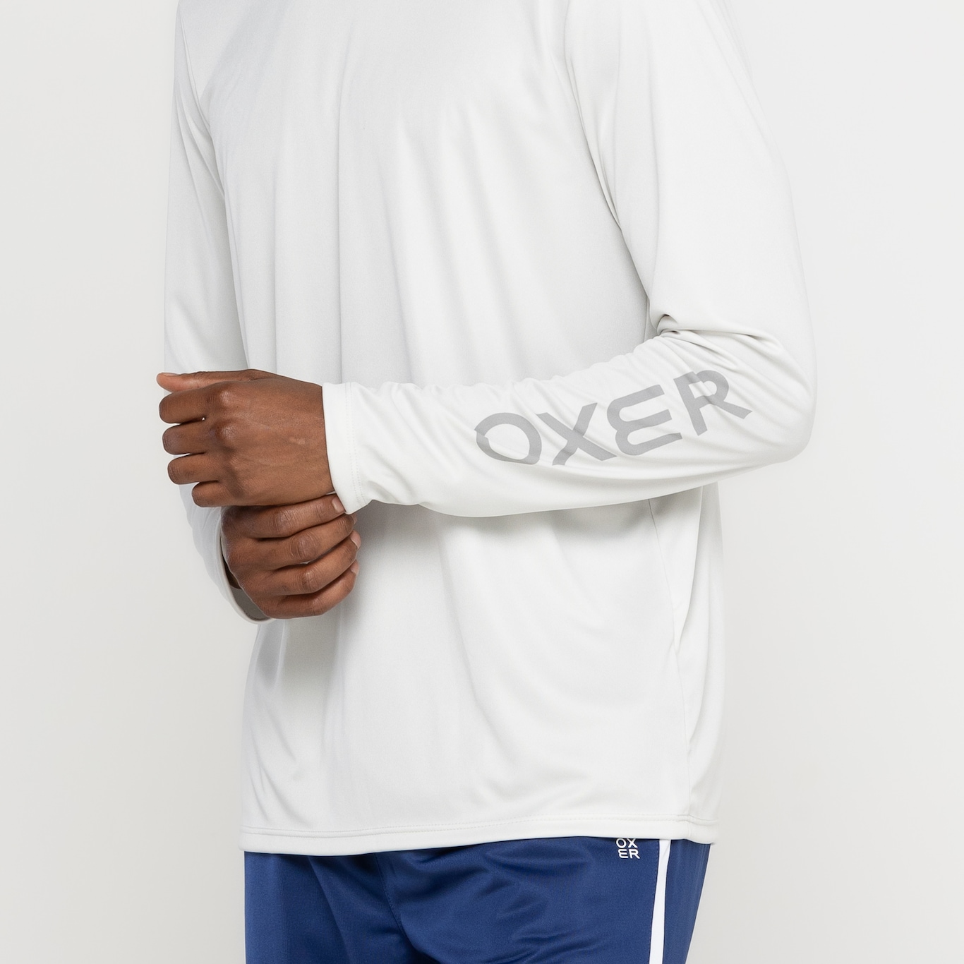 Camiseta Oxer Manga Longa com Proteção UV Leve - Masculina - Foto 5